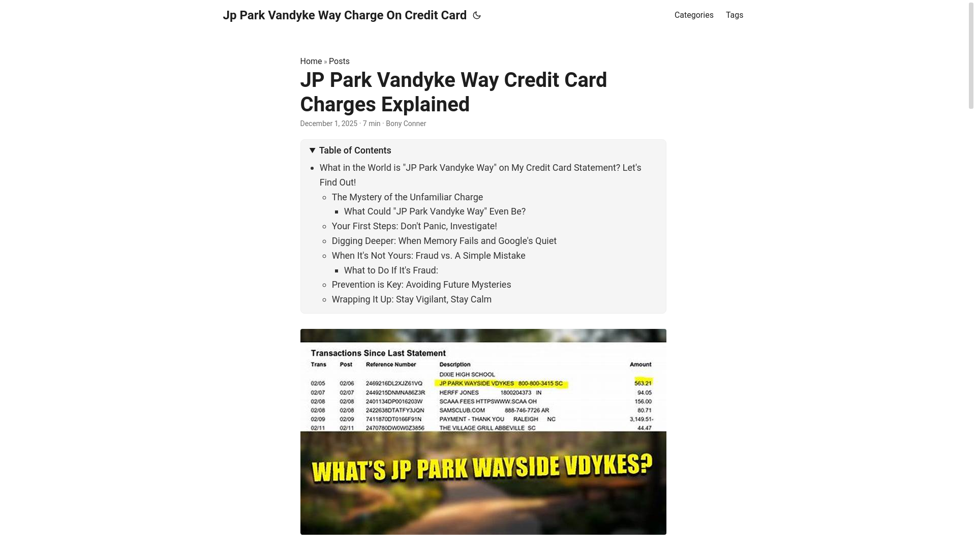 website screenshot of https://jpparkvandykewaychargeoncreditcard6.pages.dev/