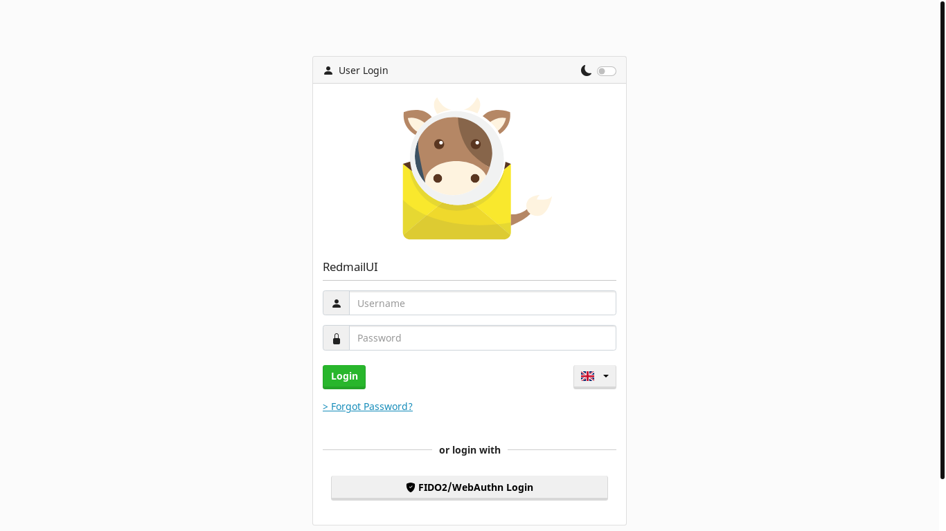 website screenshot of https://mail.drs19.ru/