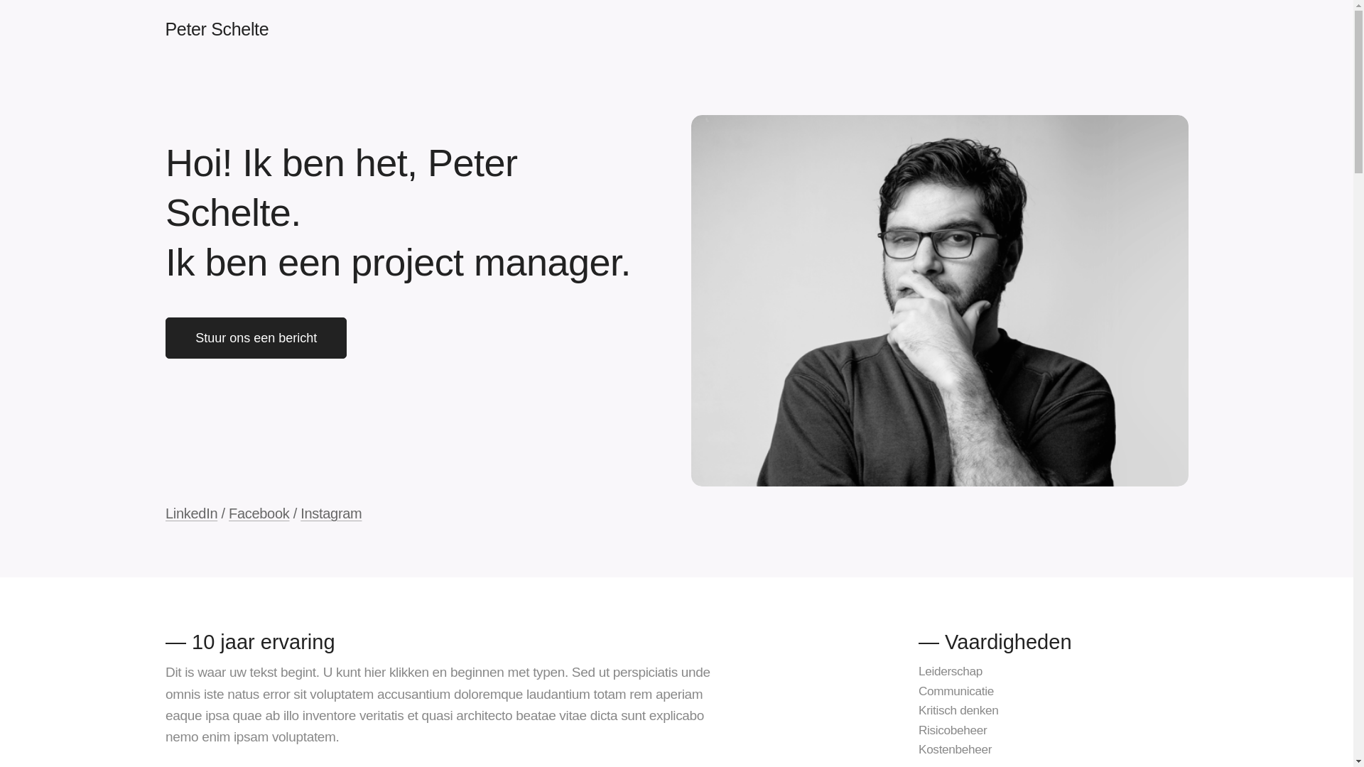 website screenshot of https://sedjansen.nl/
