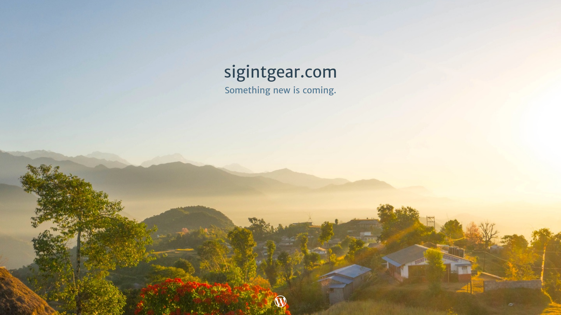 website screenshot of https://sigintgear.com/