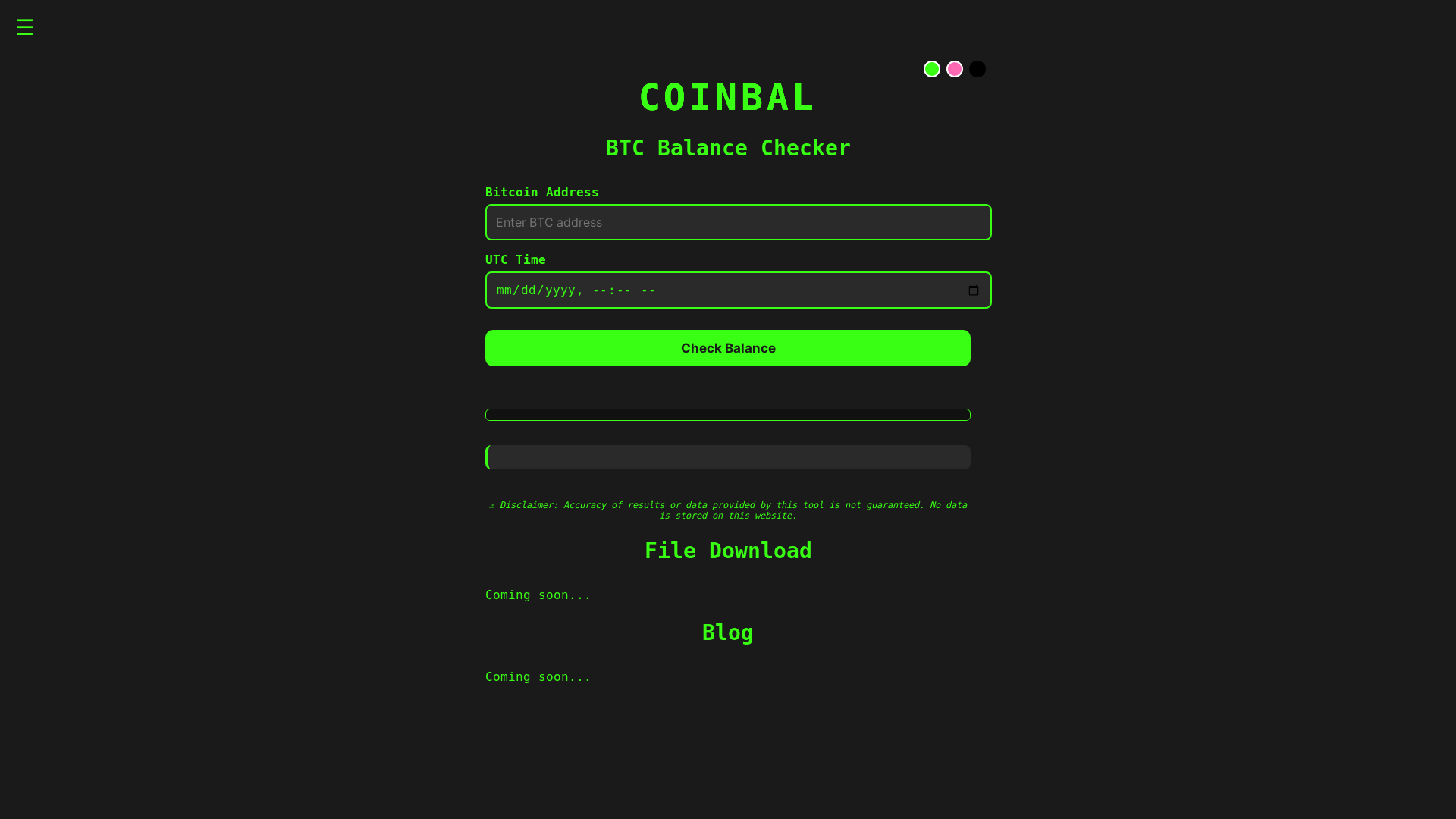 website screenshot of https://btc-check-v5.pages.dev/