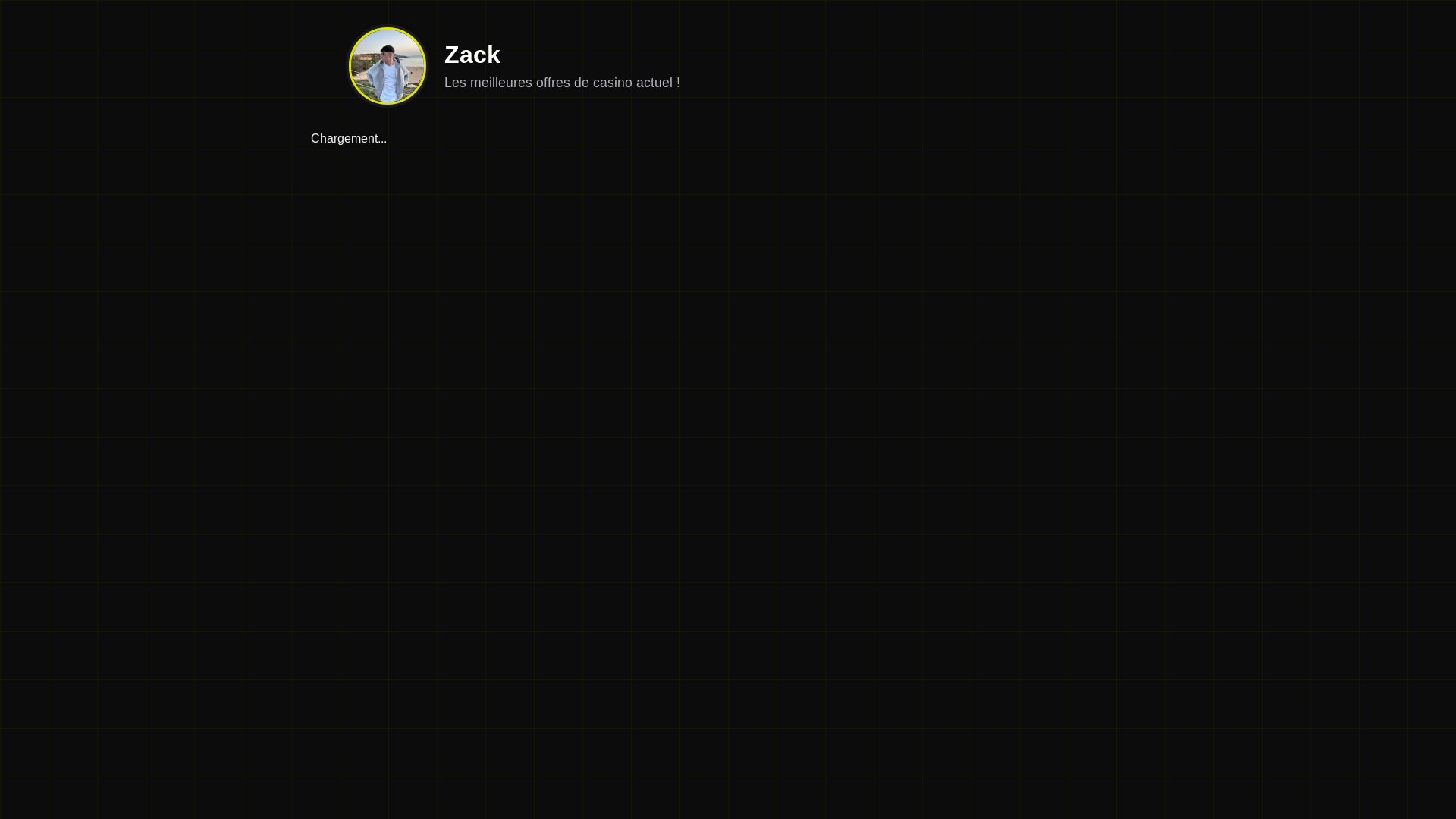 website screenshot of https://zackbonus.io/