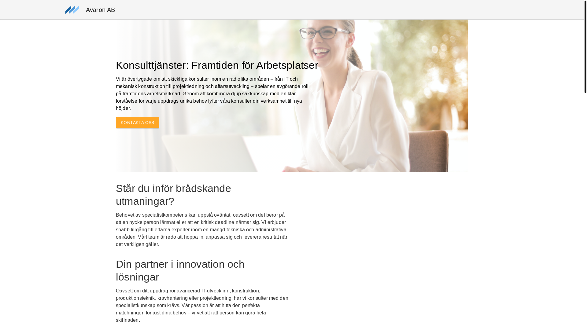 website screenshot of https://avaronse.pages.dev/