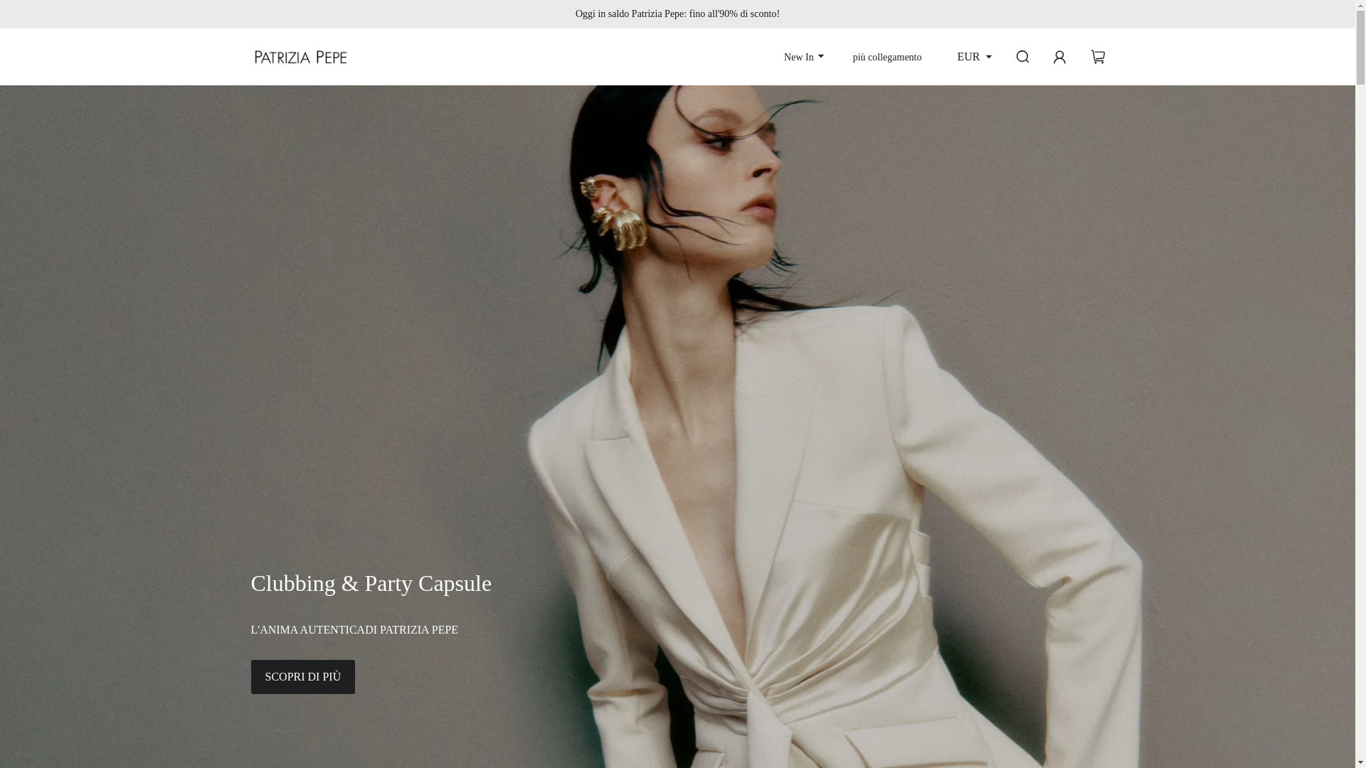 website screenshot of https://patriziapepe2025.com/