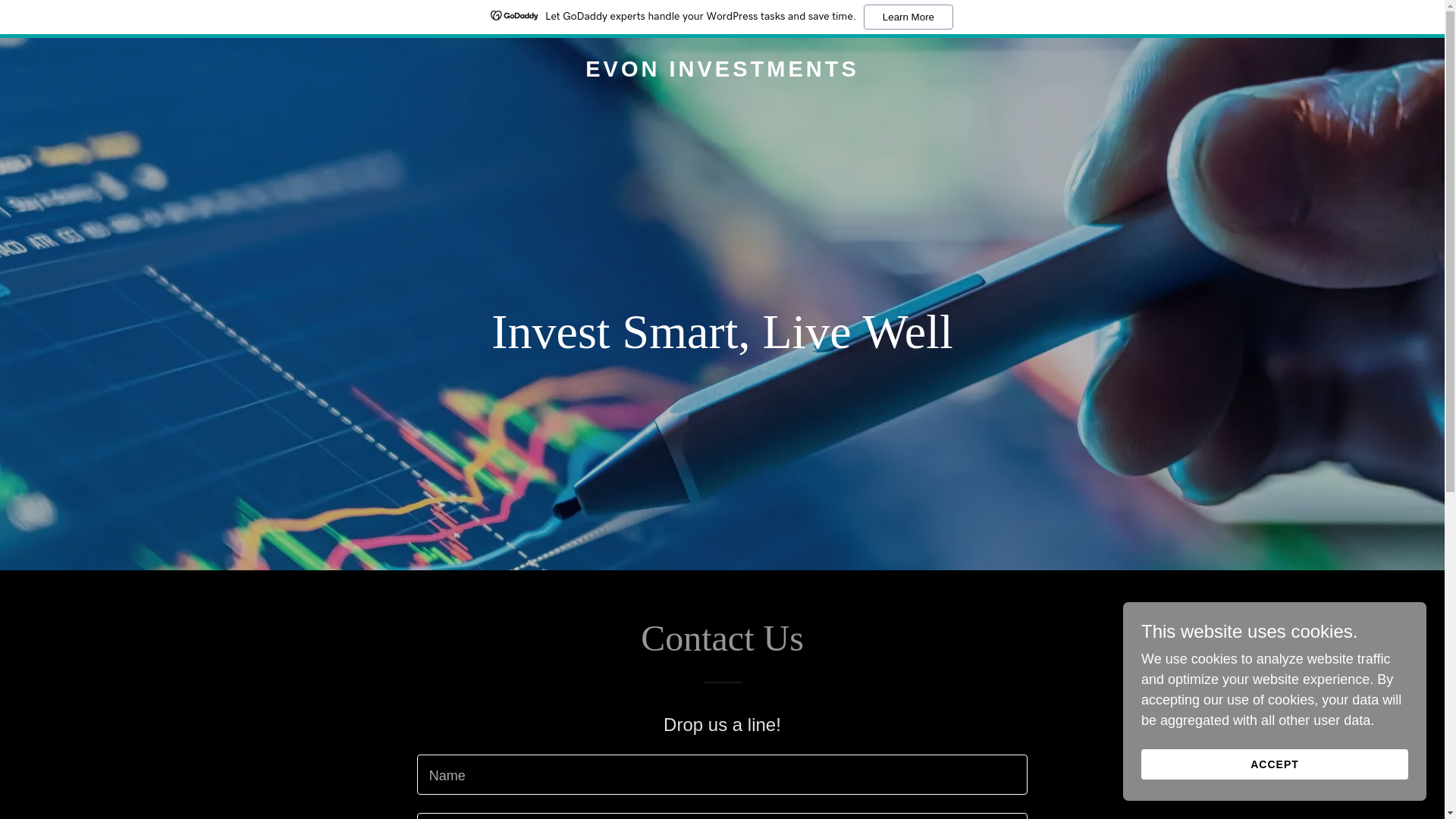 website screenshot of https://enoninvestsments.com/