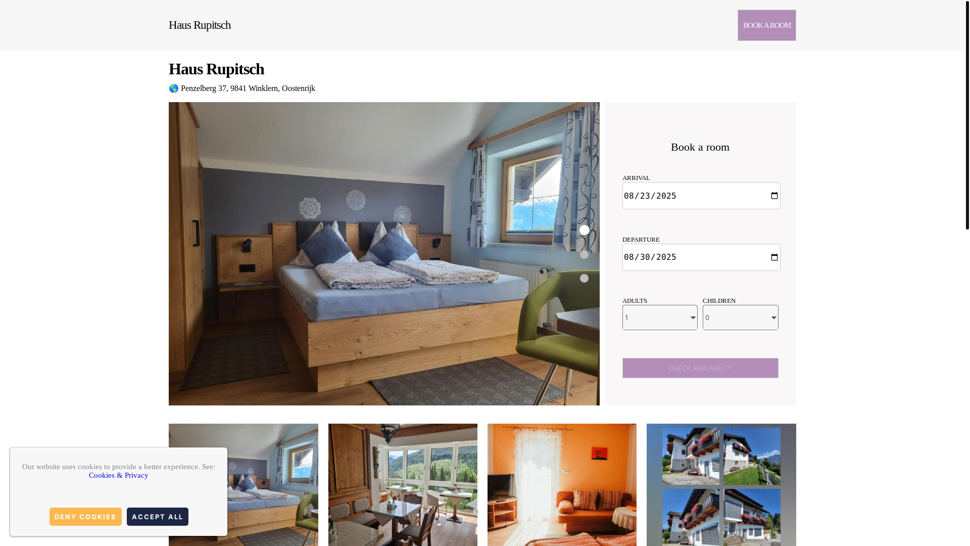website screenshot of https://haus-rupitsch.org.es/