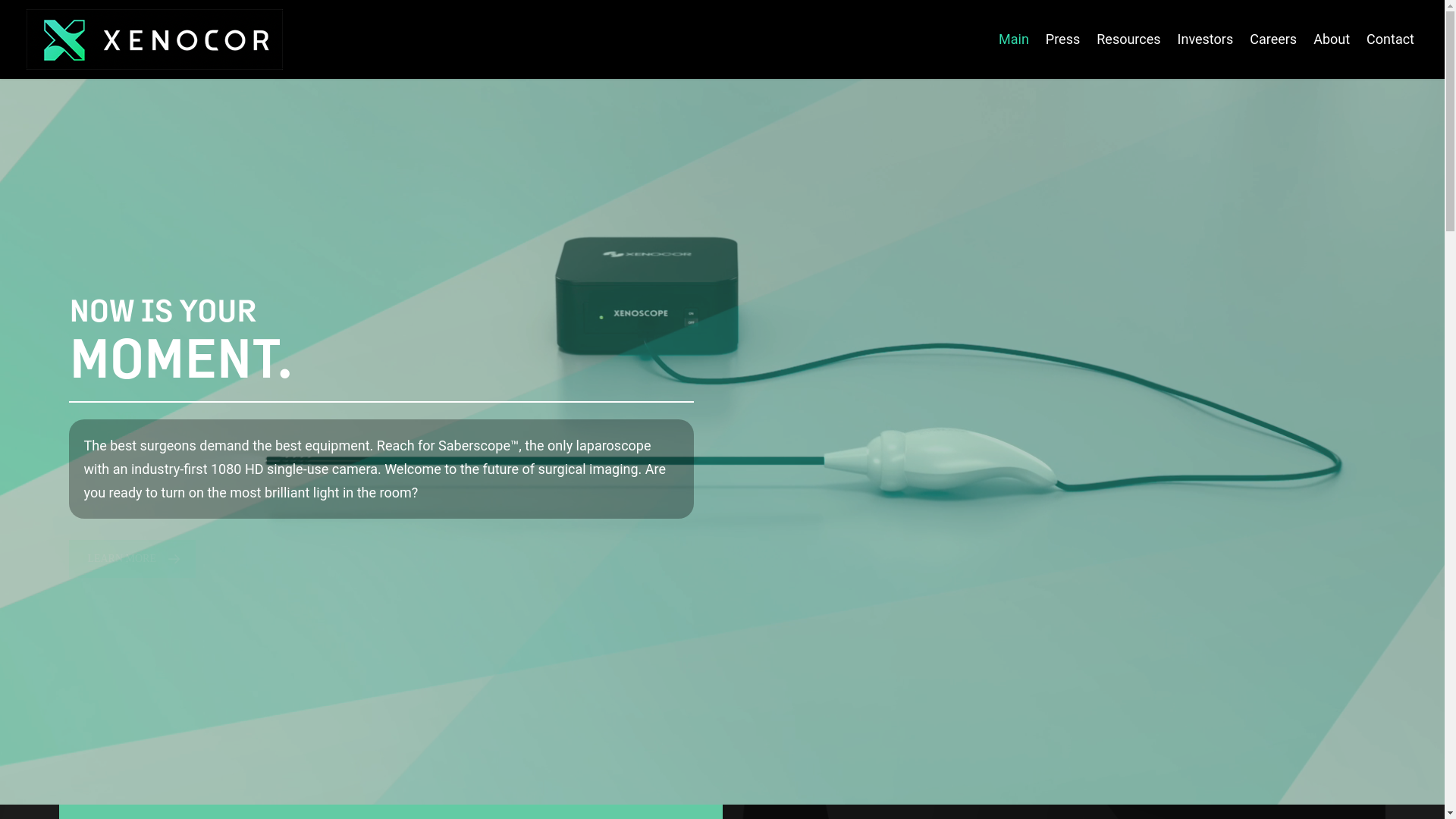 website screenshot of https://xenocorteam.com/