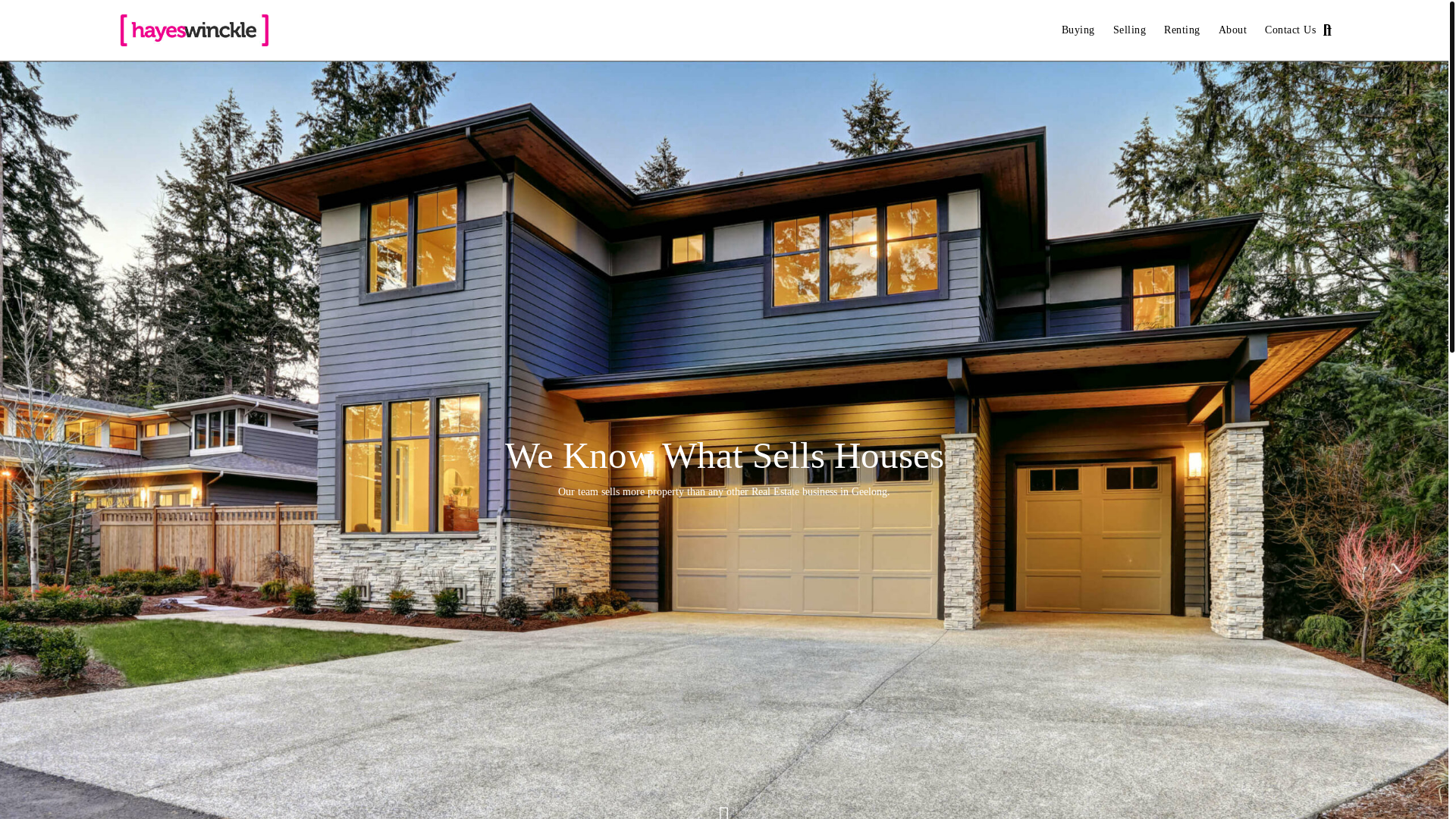 website screenshot of https://www.hayeswinckle.com.au/