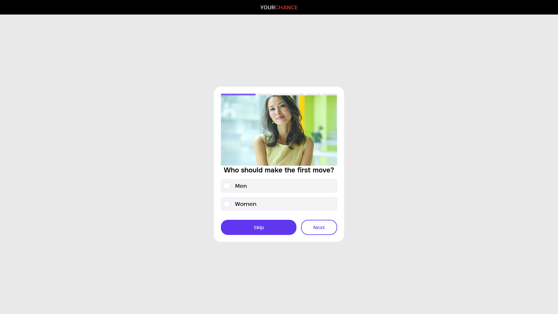 website screenshot of https://dateyourquiz.com/