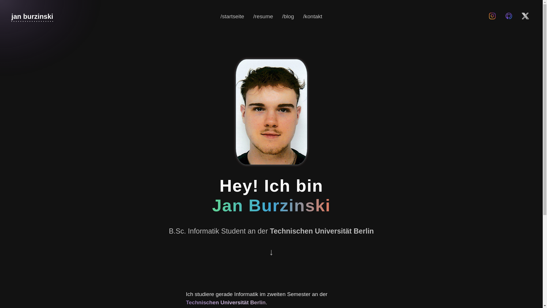 website screenshot of https://janburzinski-de.pages.dev/