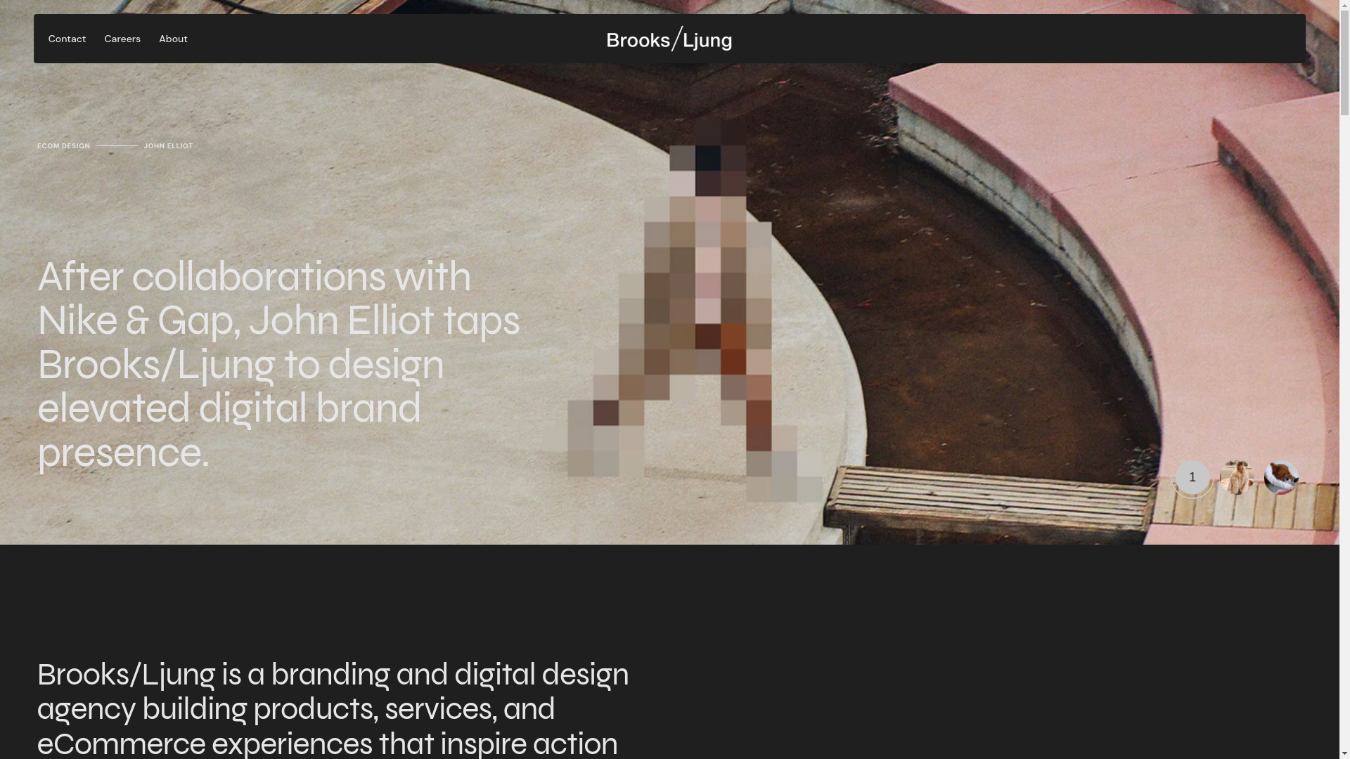 website screenshot of https://connectbrooksljungtoday.com/