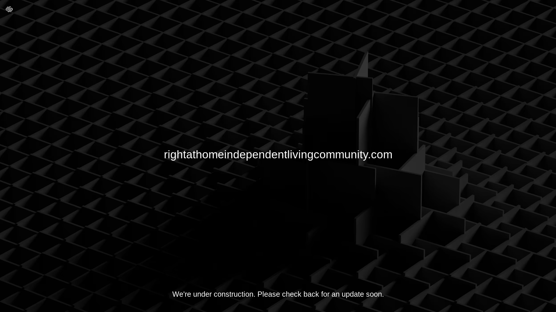 website screenshot of https://rightathomeindependentlivingcommunity.com/