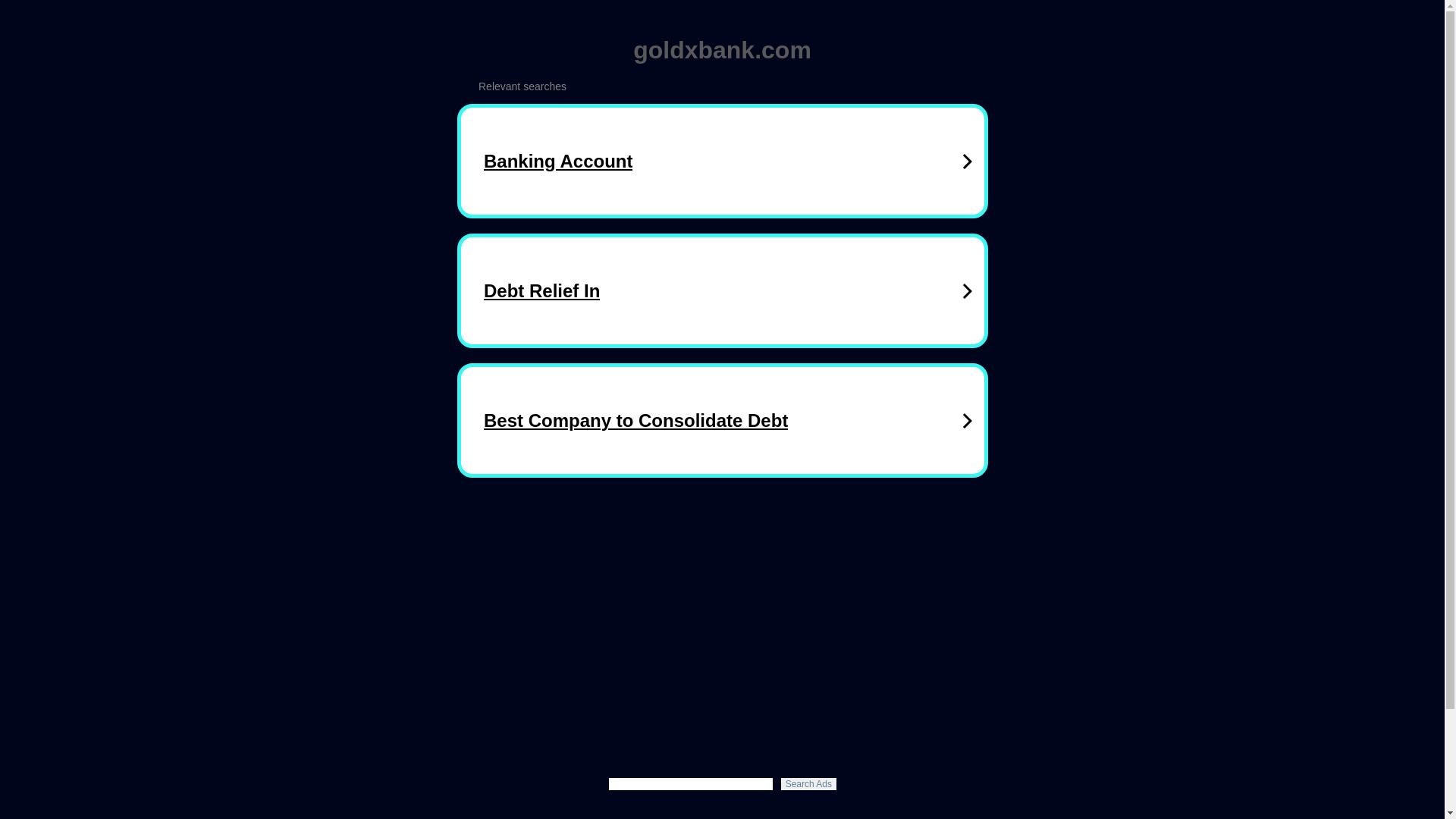 website screenshot of https://goldxbank.com/