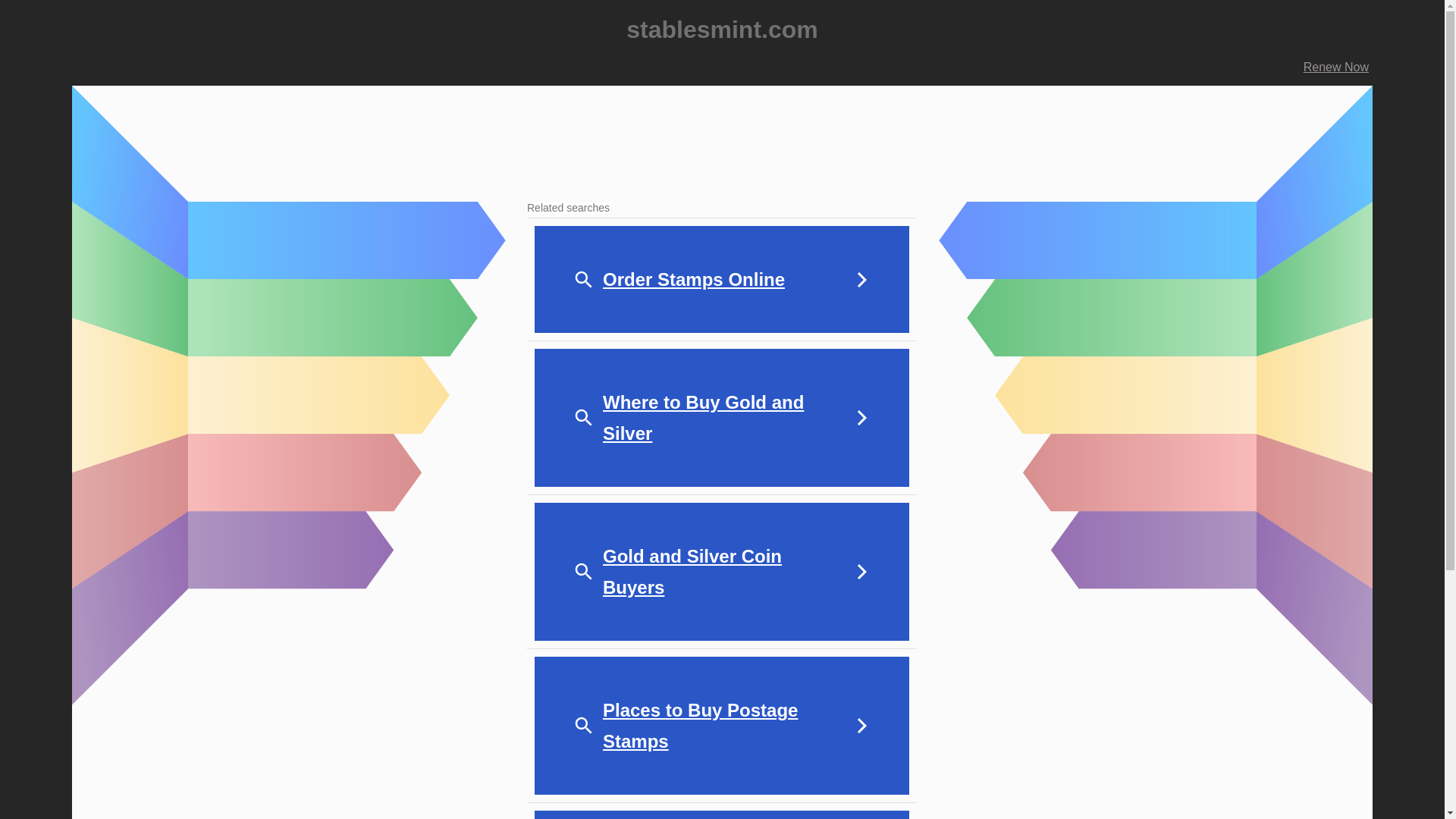 website screenshot of https://stablesmint.com/