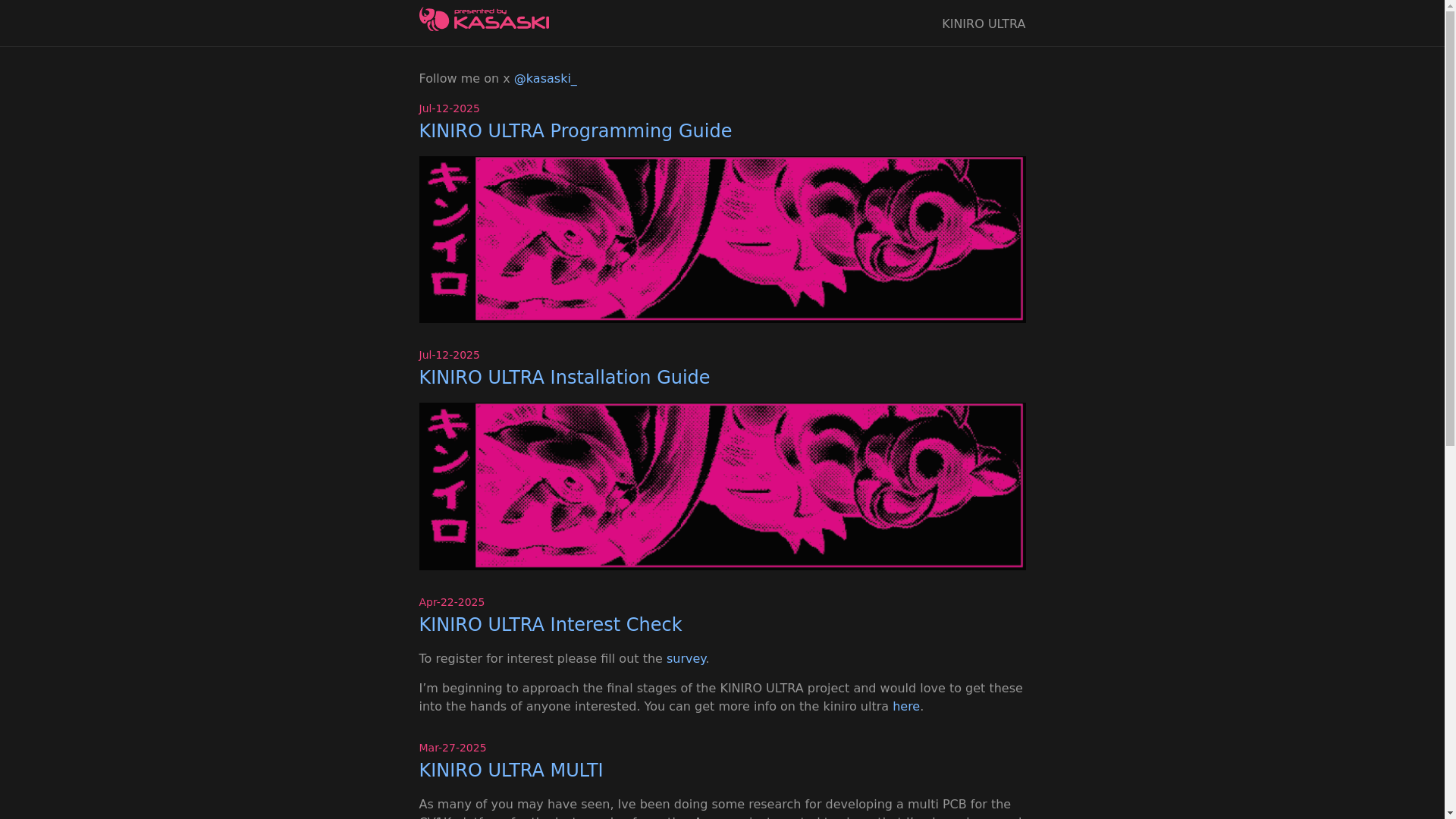 website screenshot of https://blog-kasaski-dev.pages.dev/