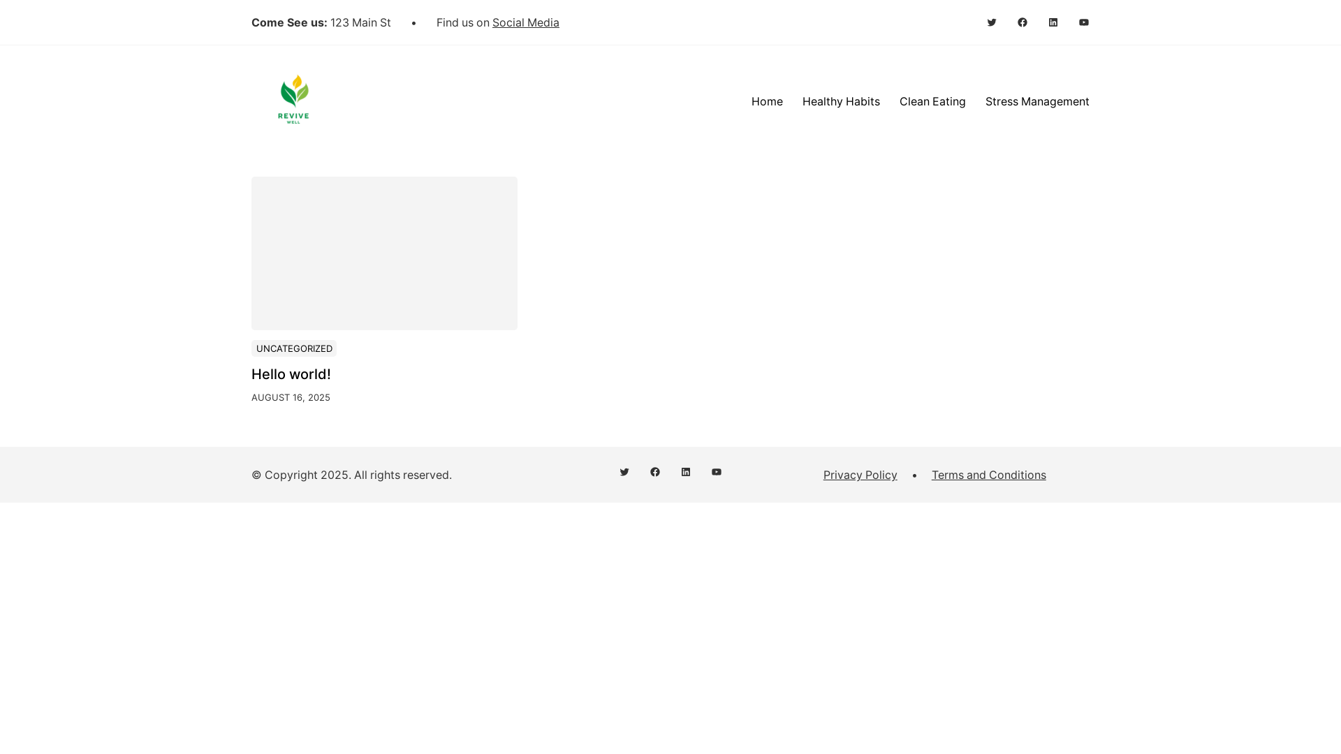 website screenshot of https://revivewellpath.com/