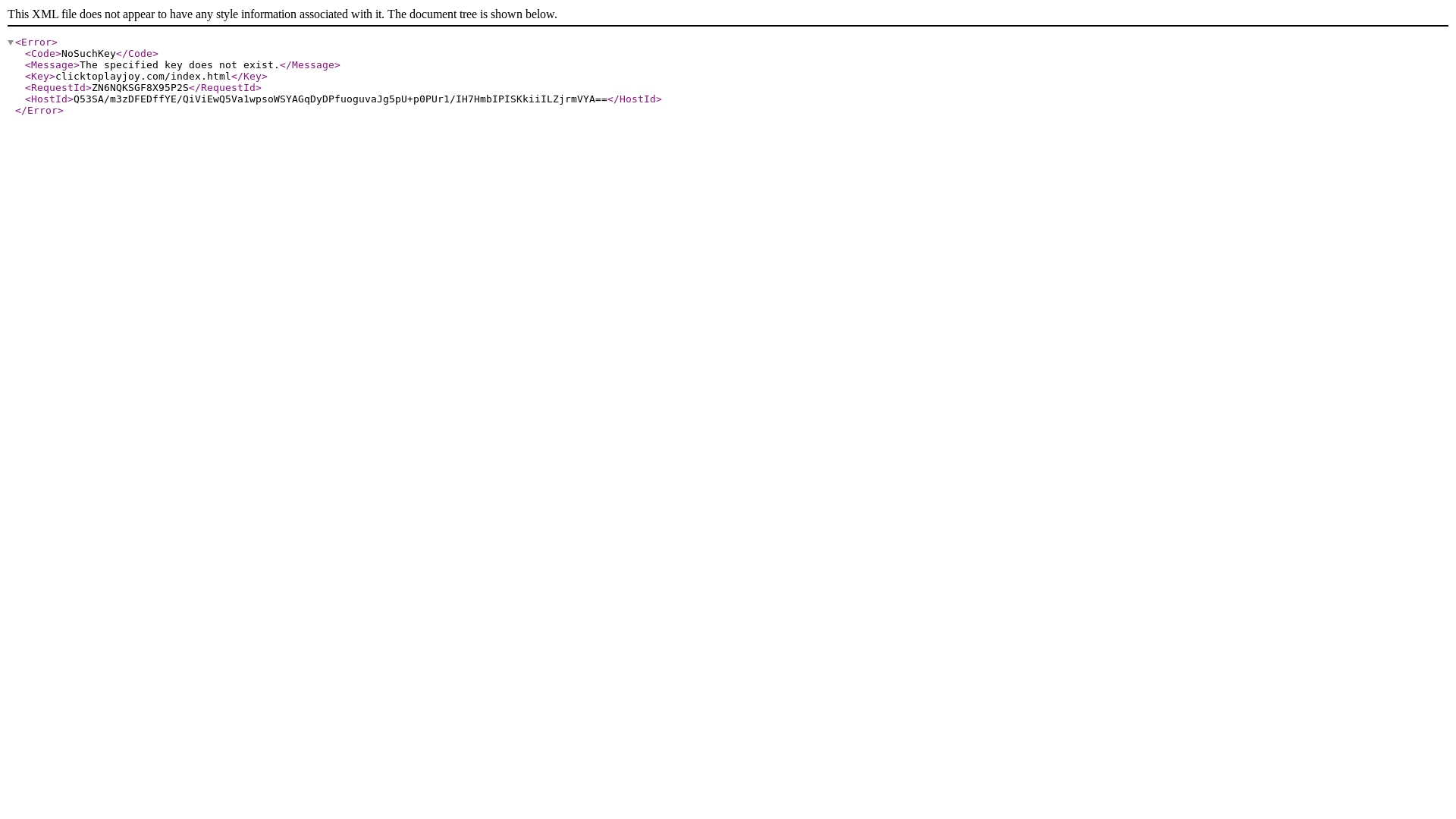 website screenshot of https://clicktoplayjoy.com/