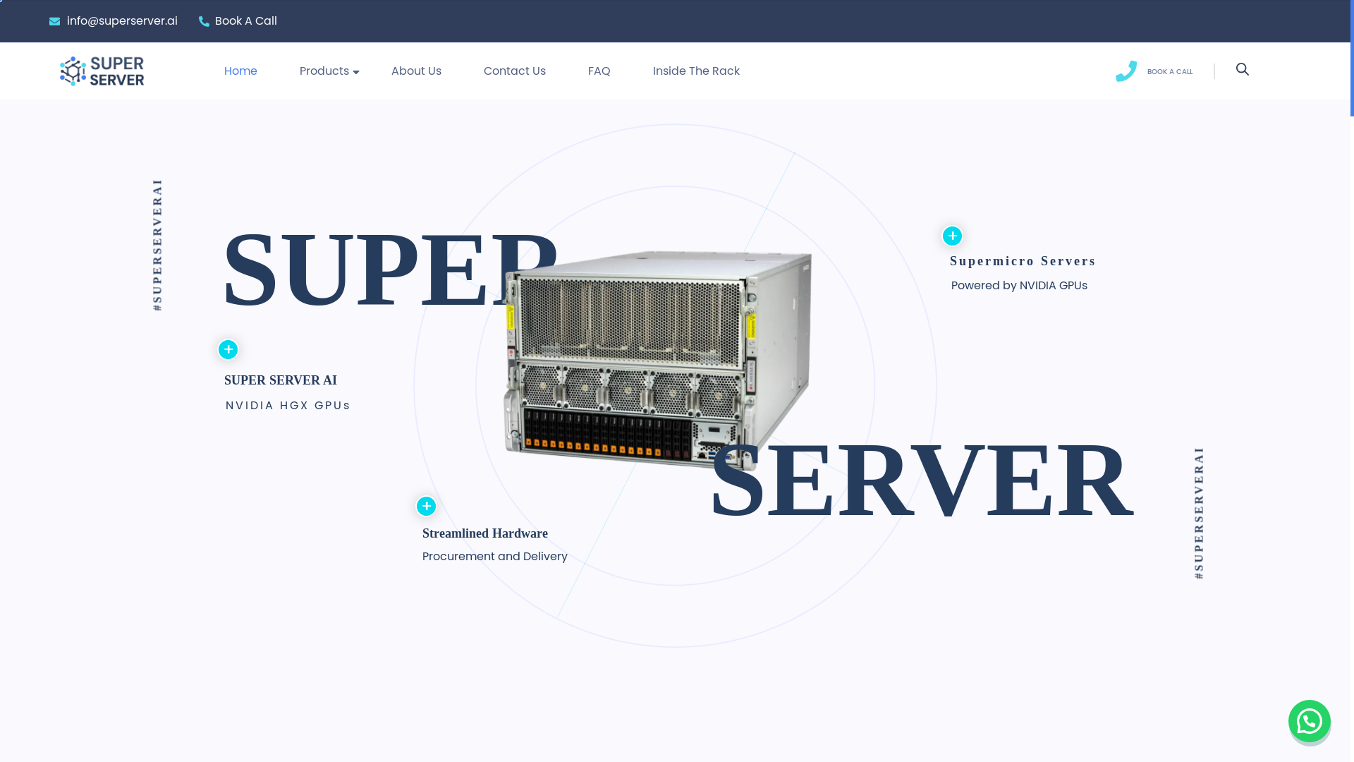 website screenshot of https://worksuperserver.com/