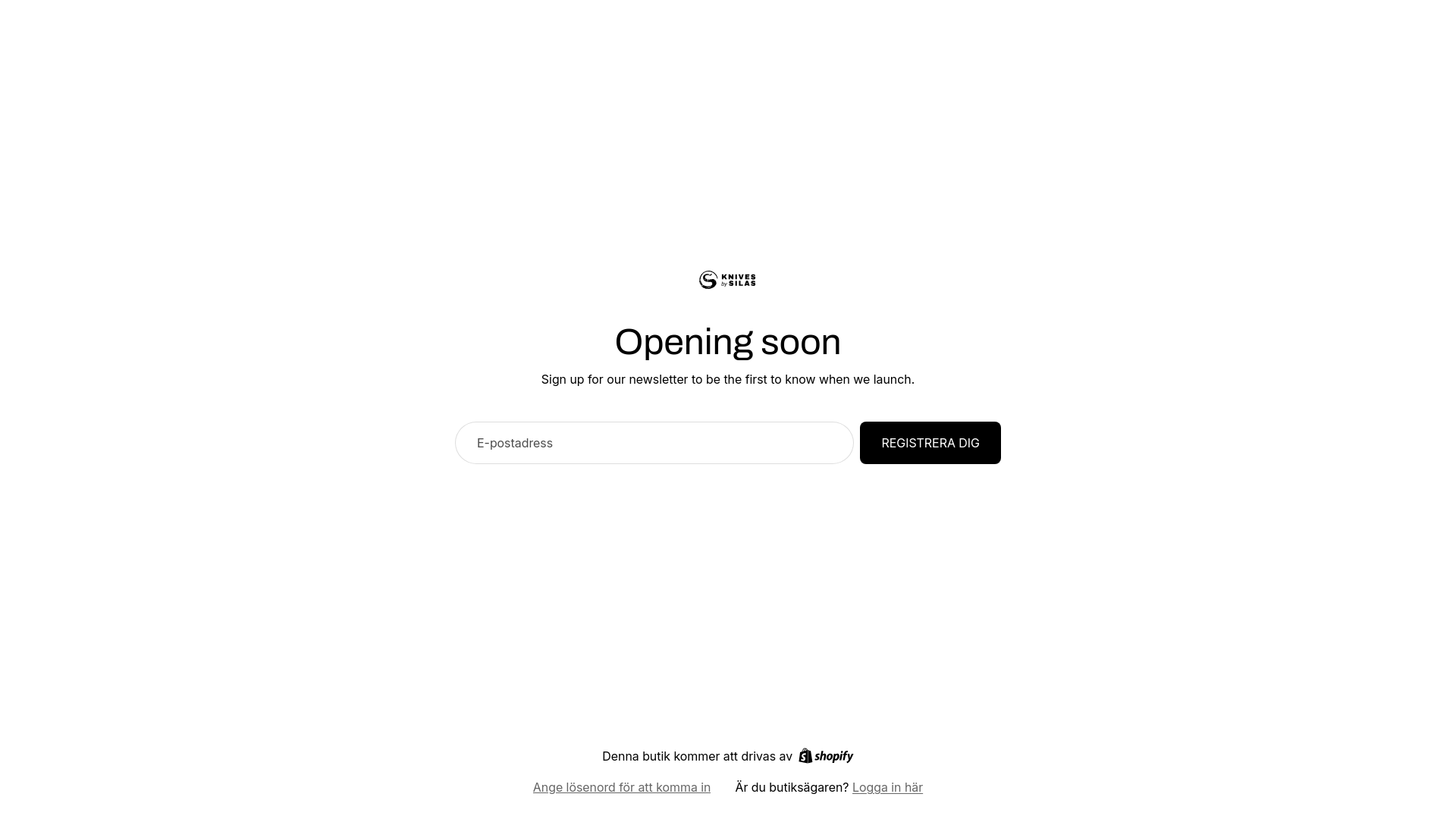 website screenshot of https://knivesbysilas.com/