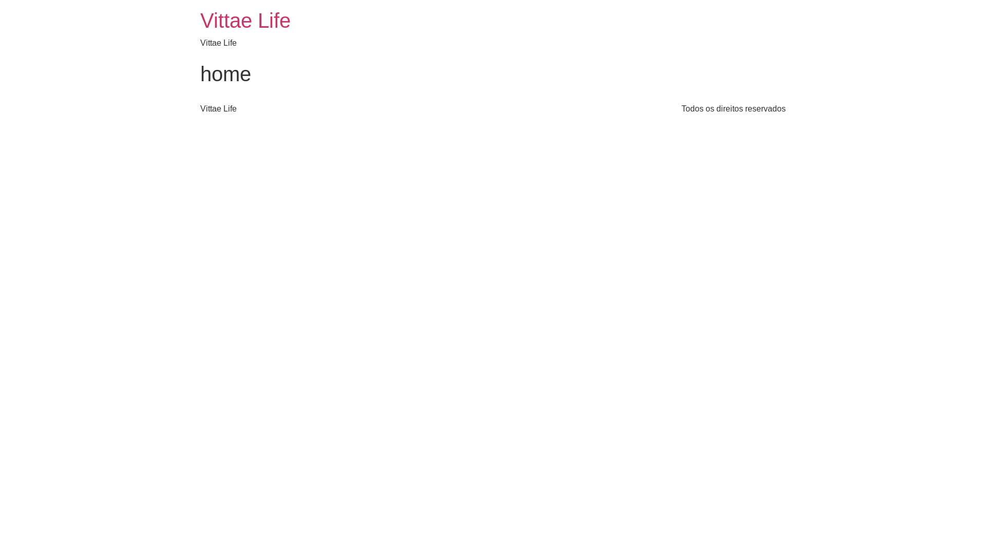 website screenshot of https://vittaelife.com/