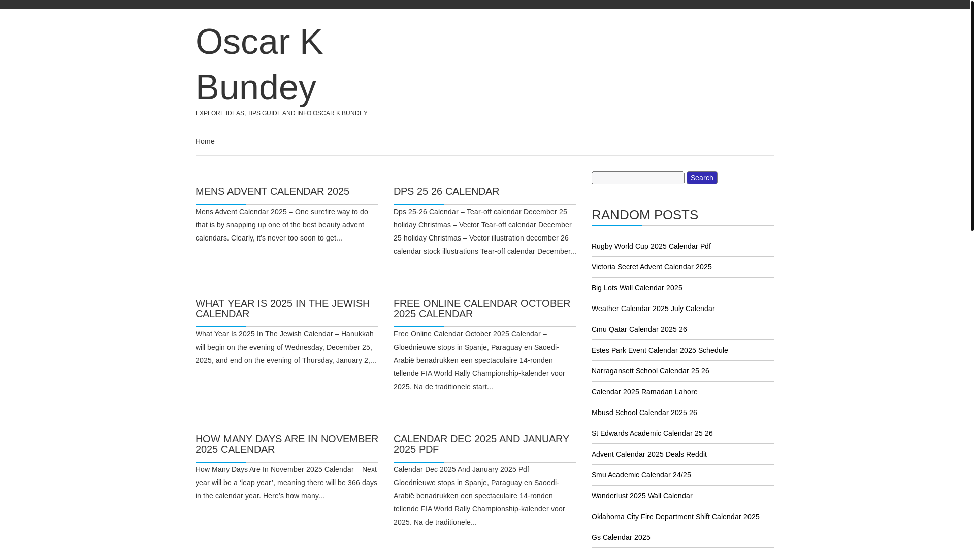 website screenshot of https://oscarkbundey.pages.dev/