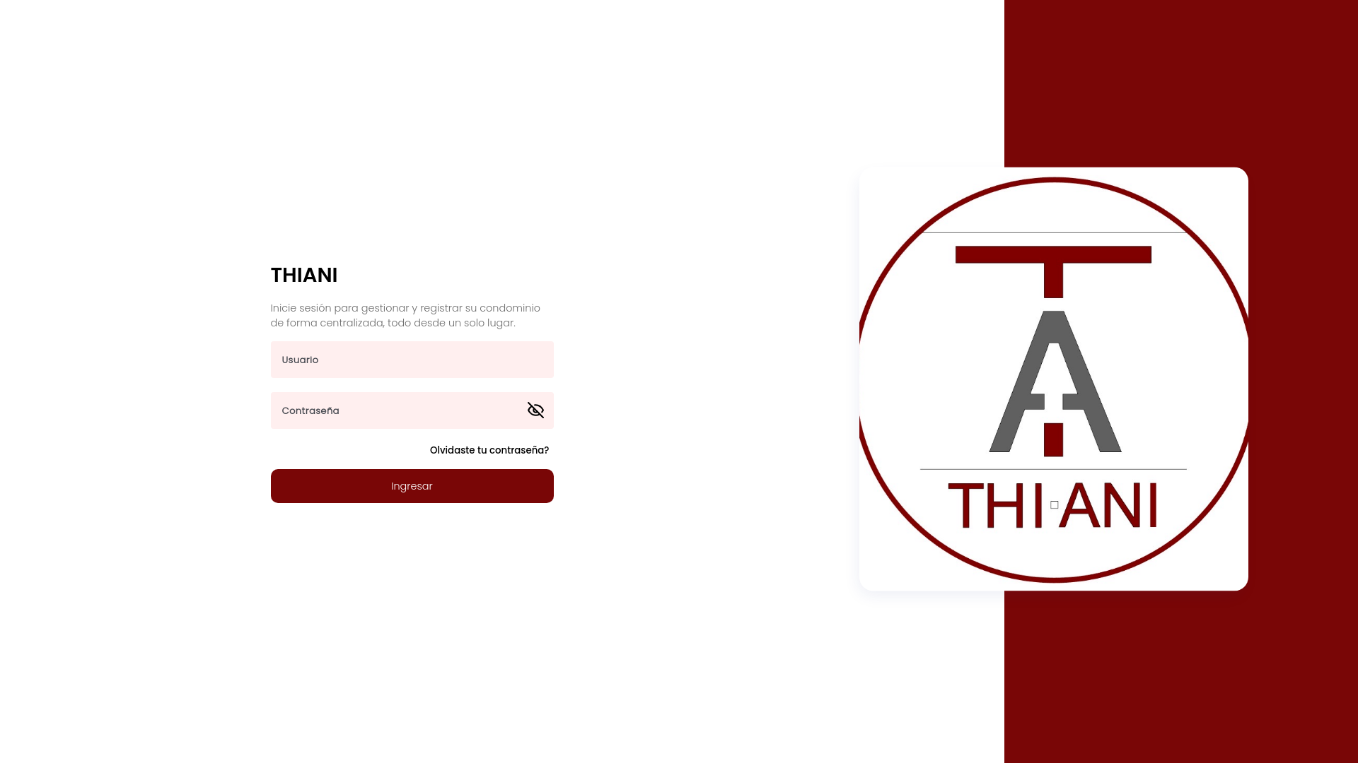 website screenshot of https://thiani.pages.dev/
