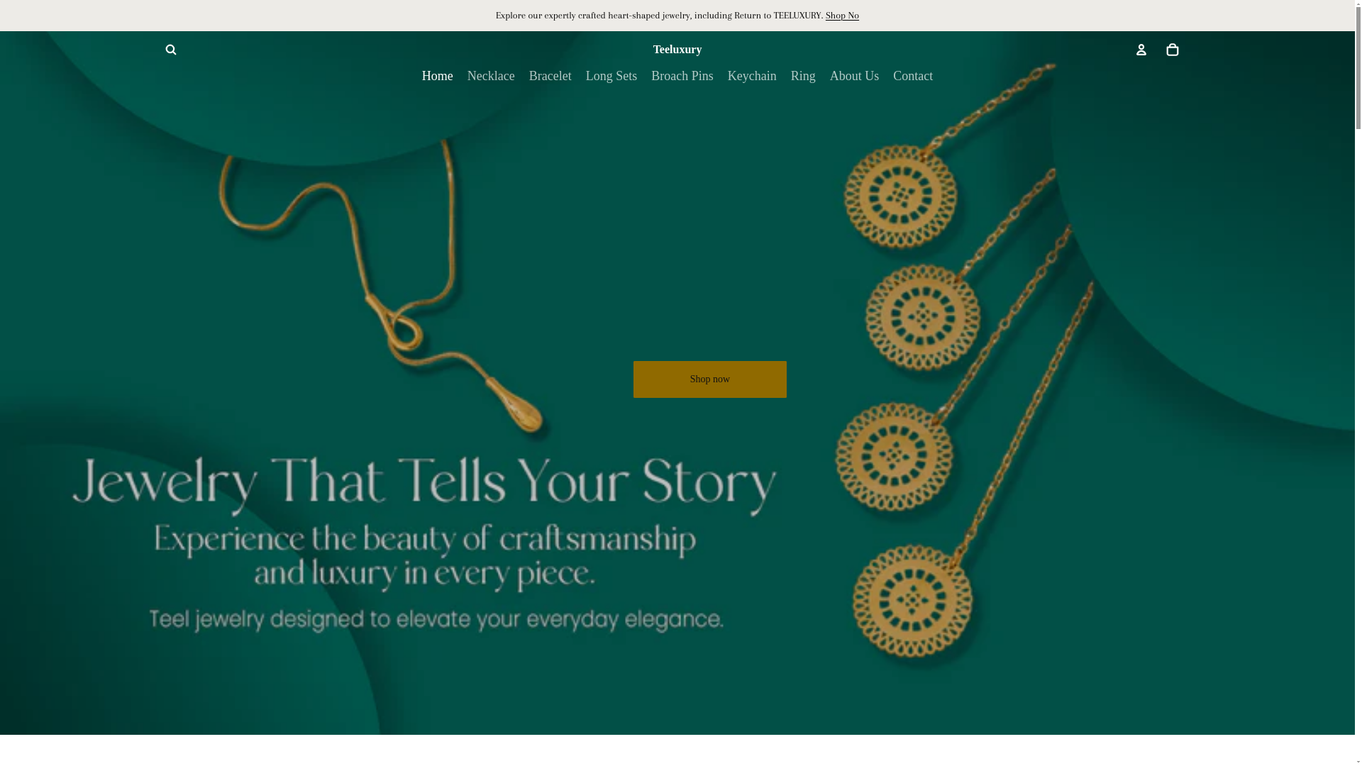 website screenshot of https://teeluxury.ae/