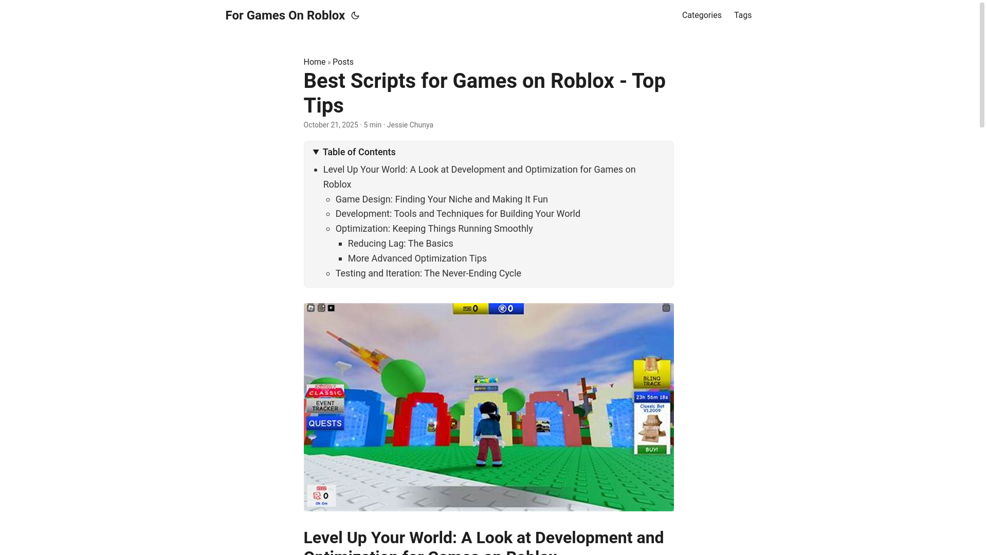 website screenshot of https://for-games-on-roblox.pages.dev/