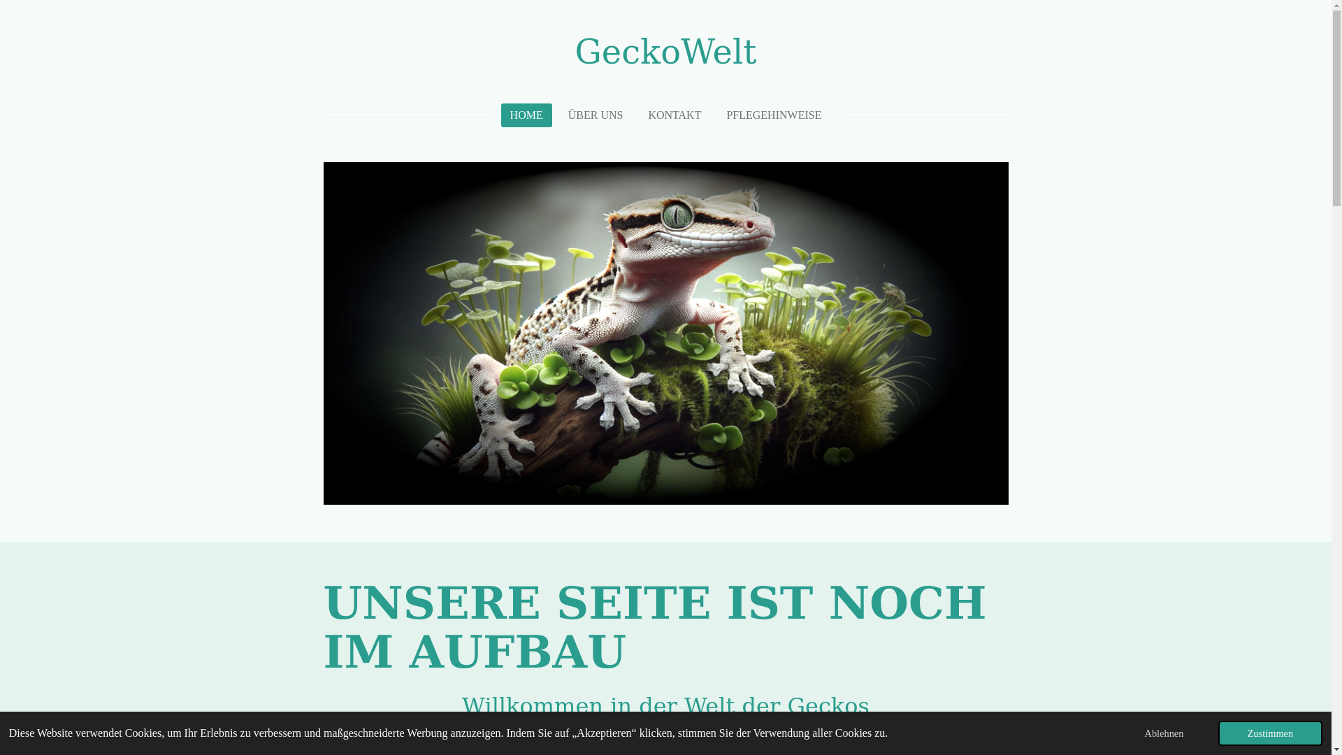 website screenshot of https://by-geckowelt.de/