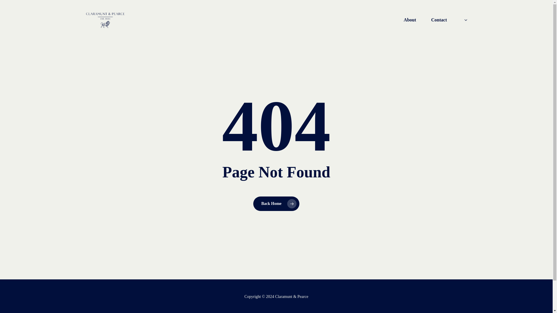 website screenshot of https://pearcegomez.com/