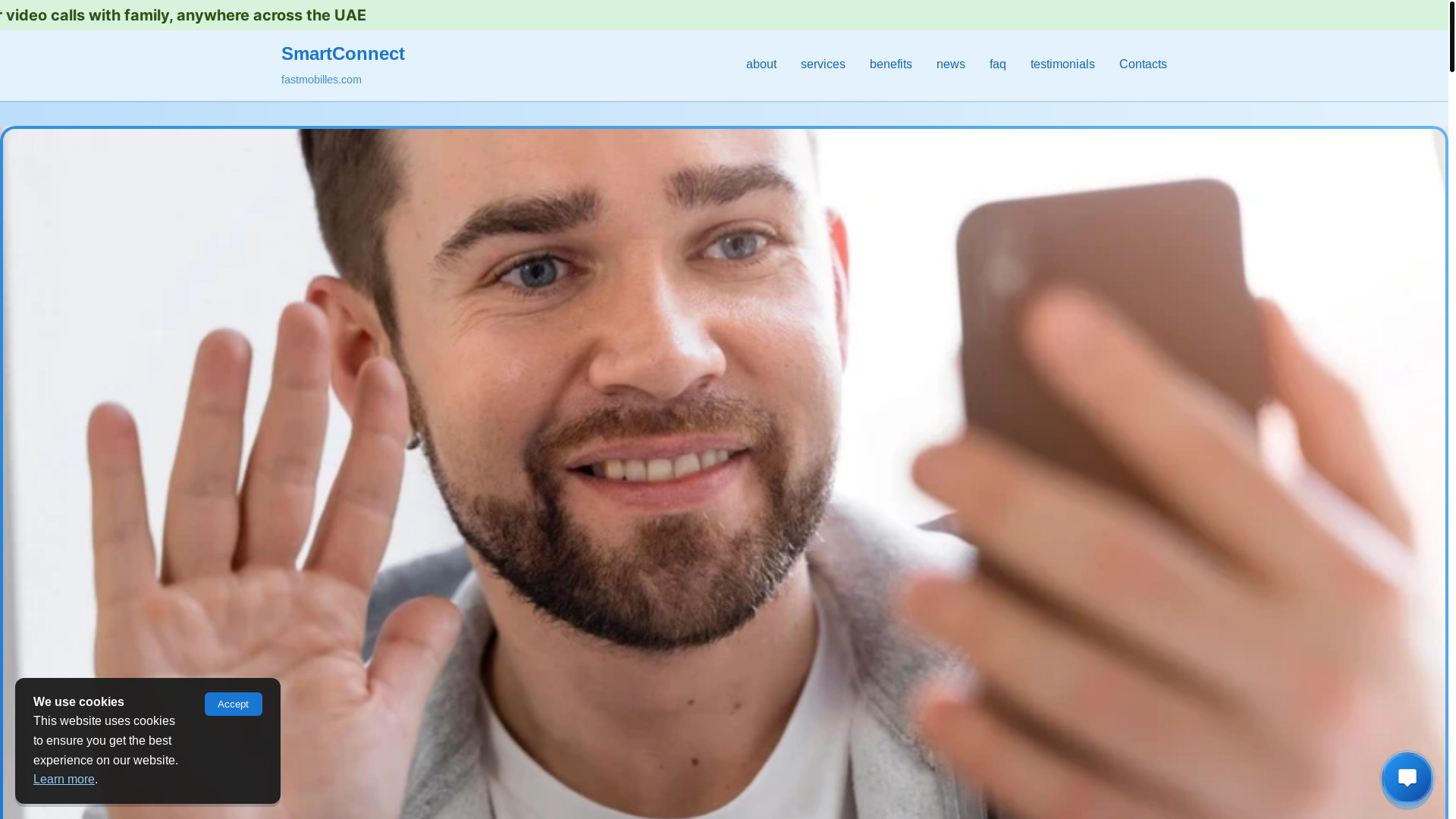 website screenshot of https://fastmobilles.com/
