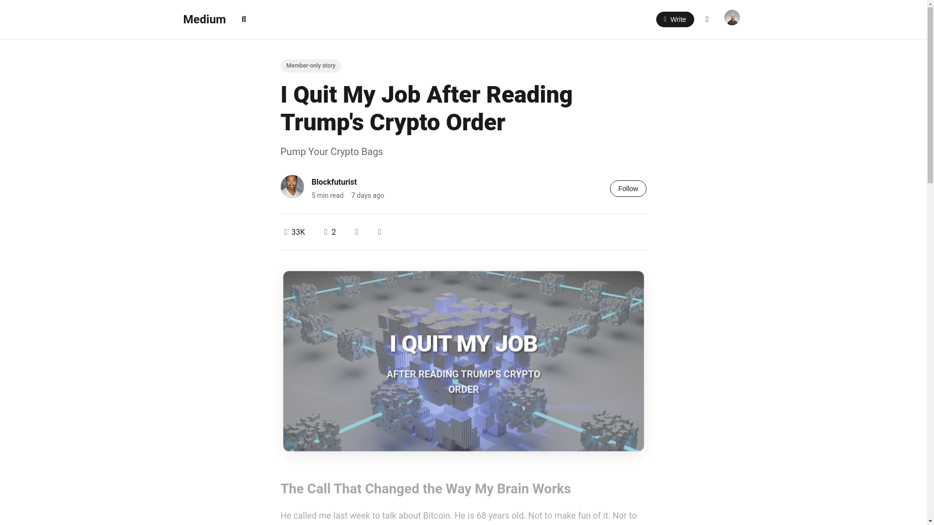website screenshot of https://blockfurist-medium-blog.pages.dev/