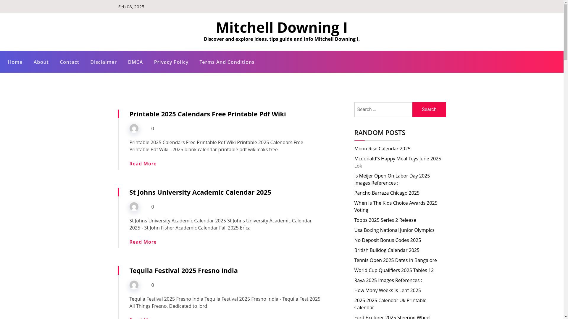 website screenshot of https://mitchelldowningi.pages.dev/