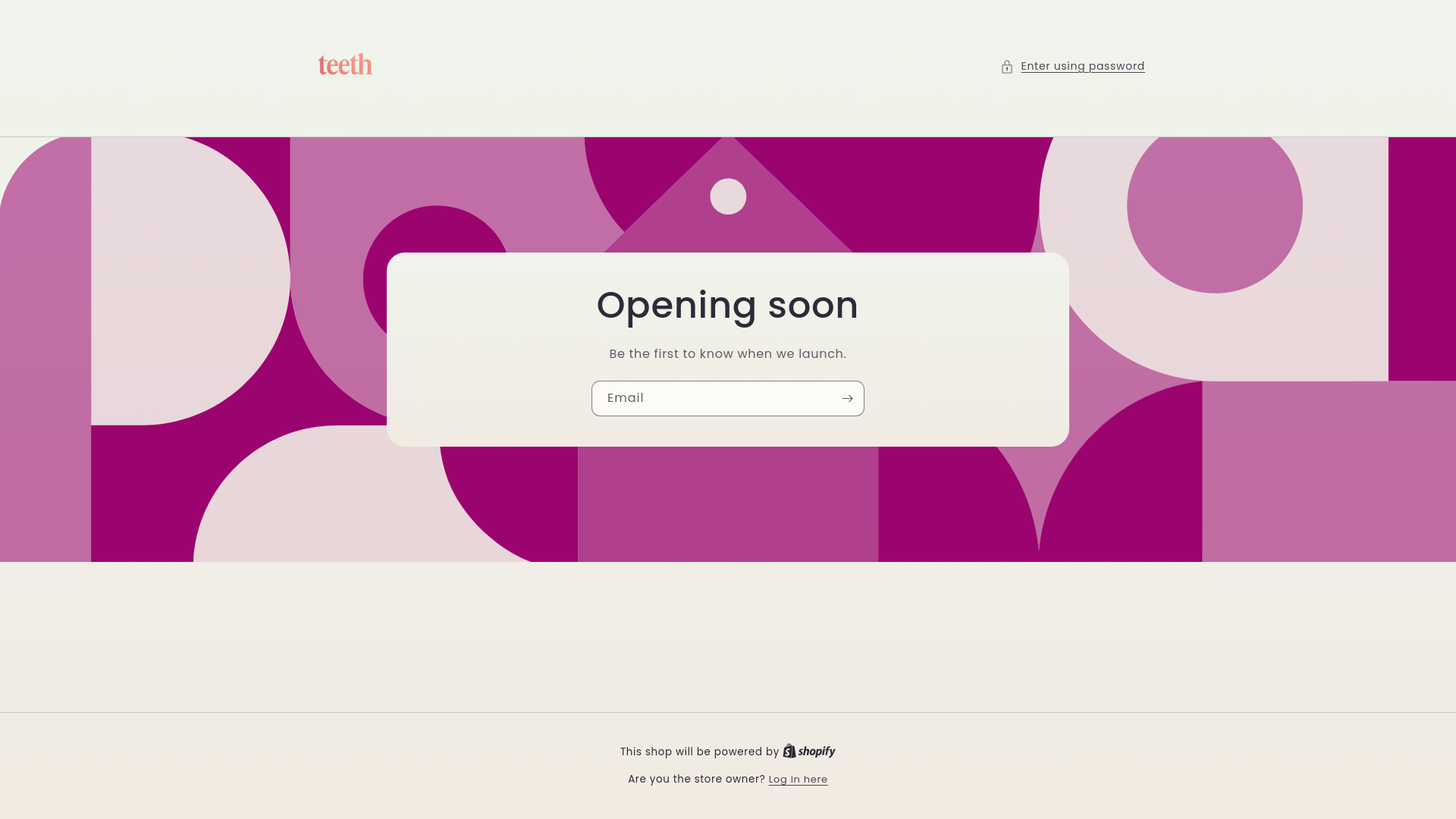 website screenshot of https://teeths.online/