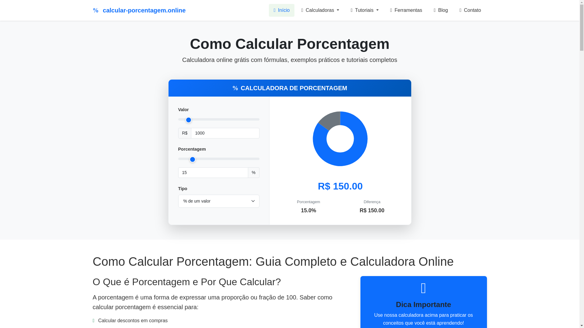 website screenshot of https://calcular-porcentagem-online.pages.dev/