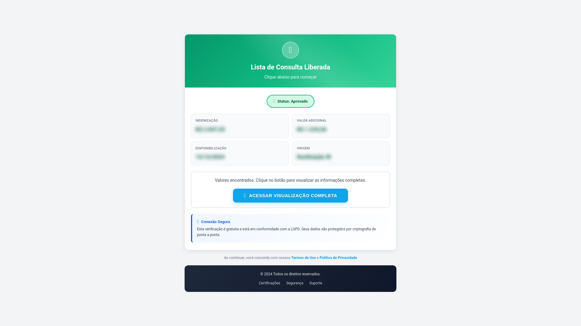 website screenshot of https://lista-liberada-2026.shop/