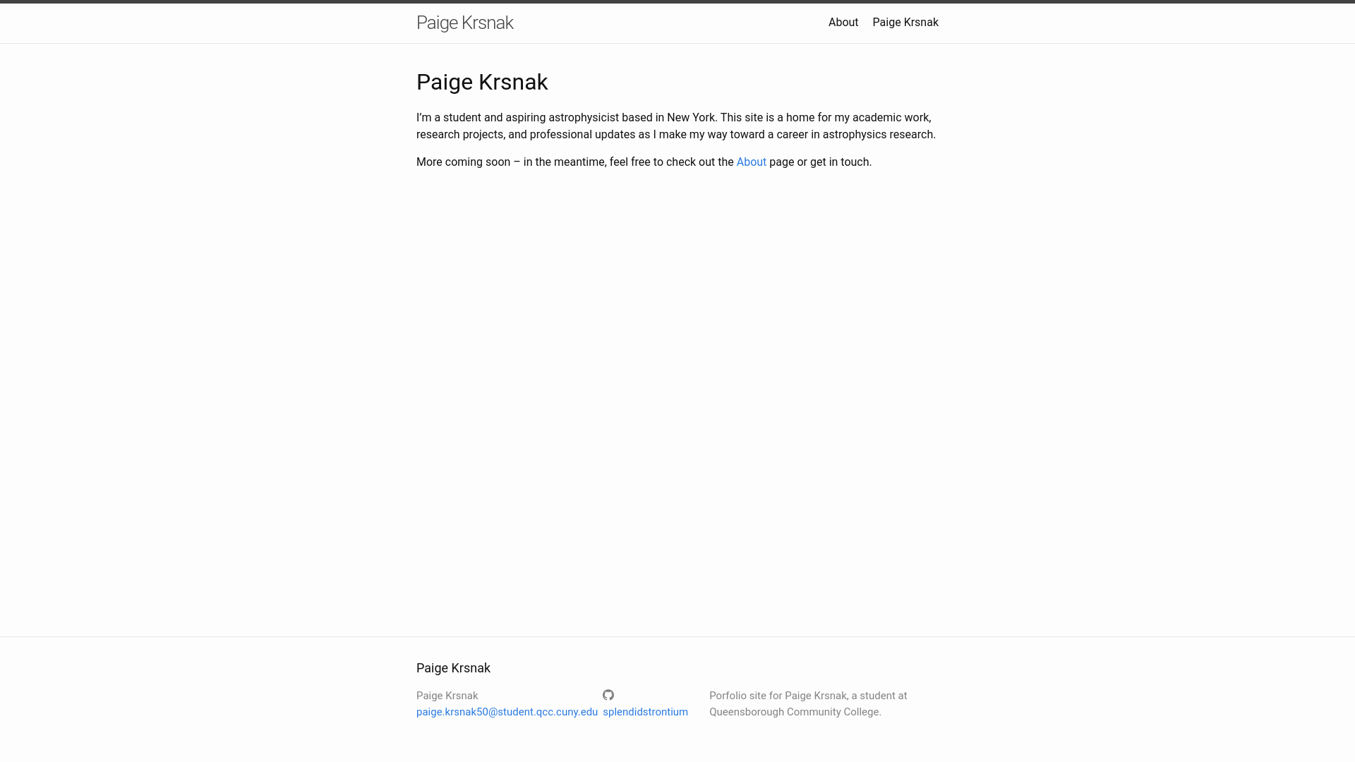 website screenshot of https://pkrsnak.dev/