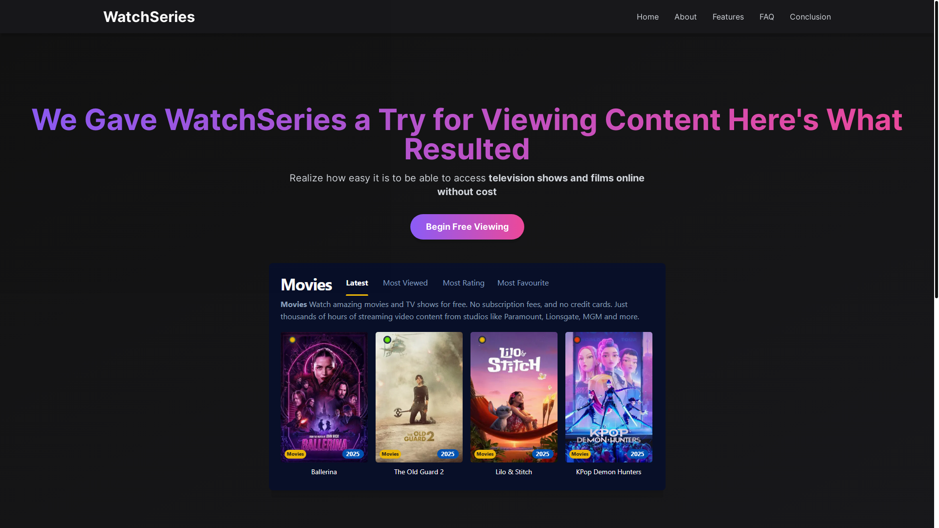 website screenshot of https://watchseries-xcff.pages.dev/