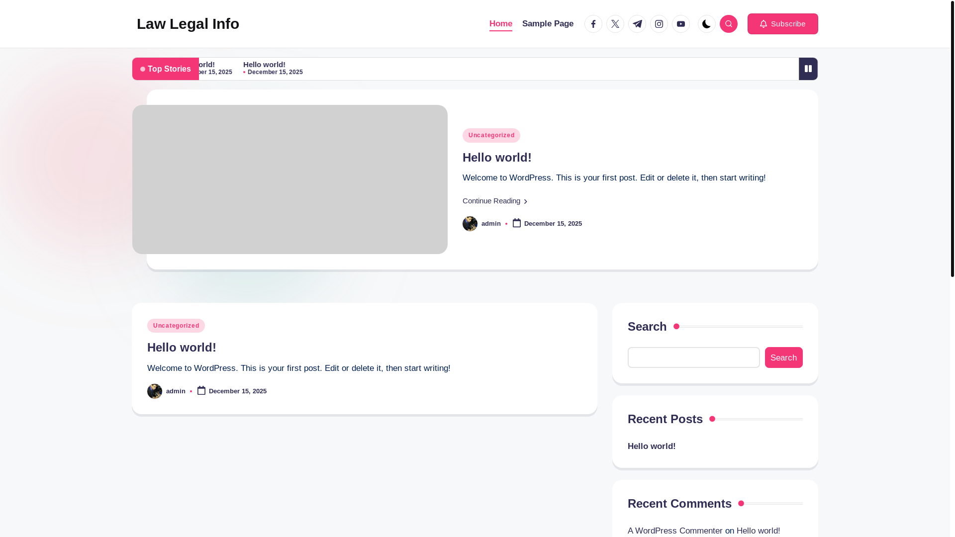 website screenshot of https://lawlegalinfo.com/