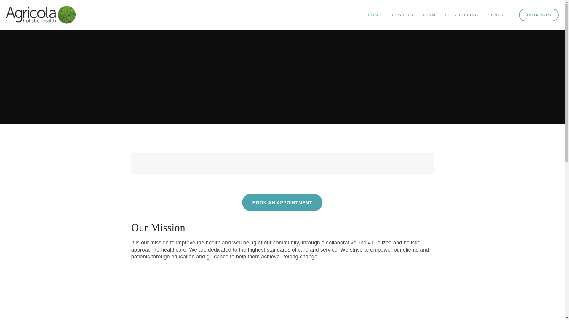 website screenshot of https://agricolaholistichealth.ca/