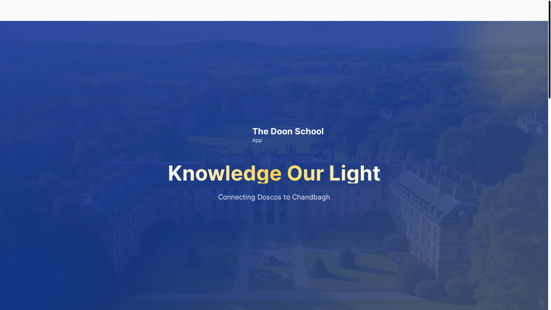 website screenshot of https://doon-connect.pages.dev/
