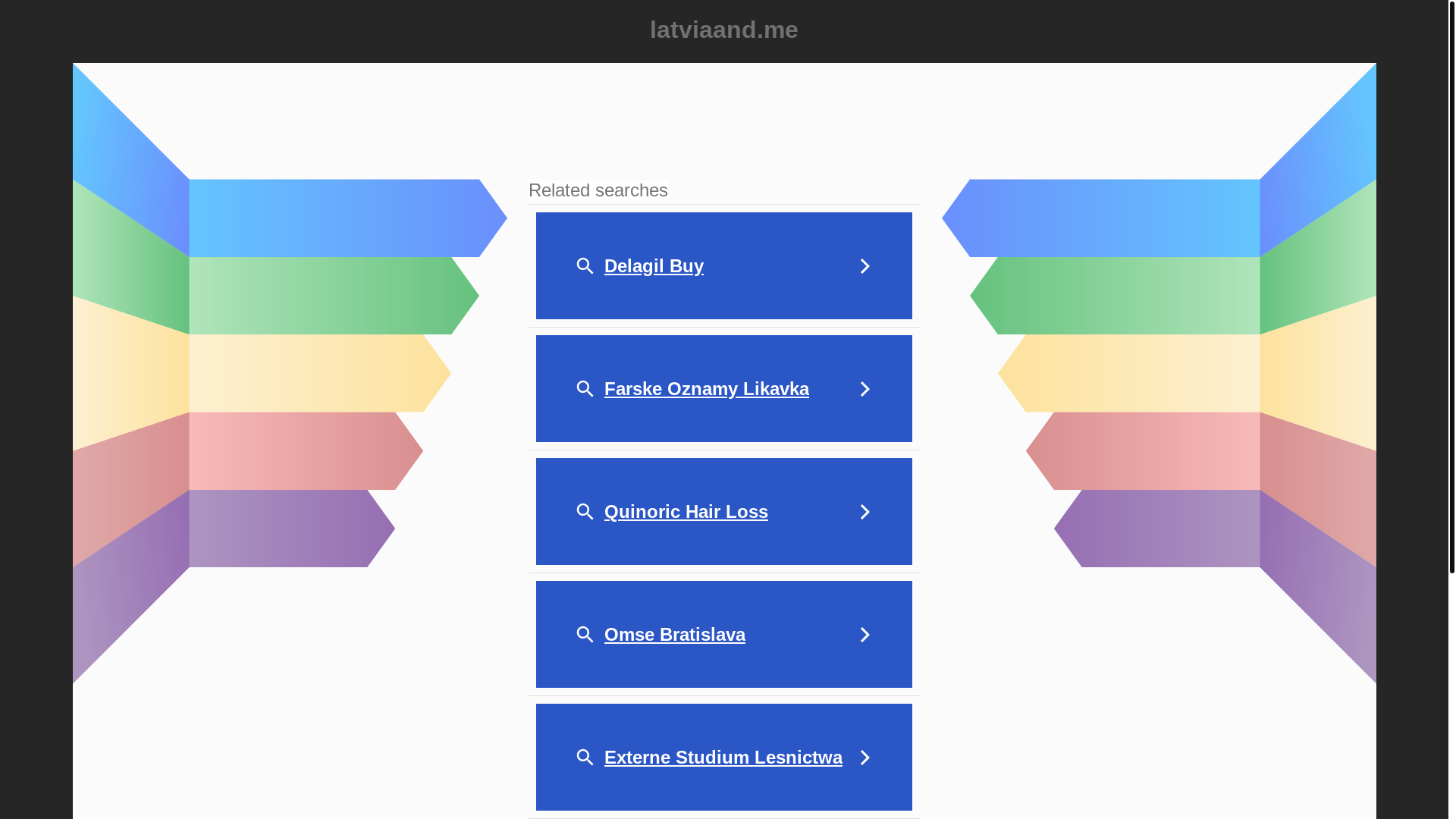 website screenshot of https://latviaand.me/