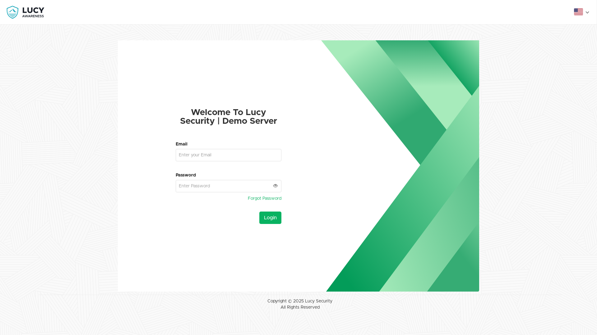 website screenshot of https://lucydemo365.com/