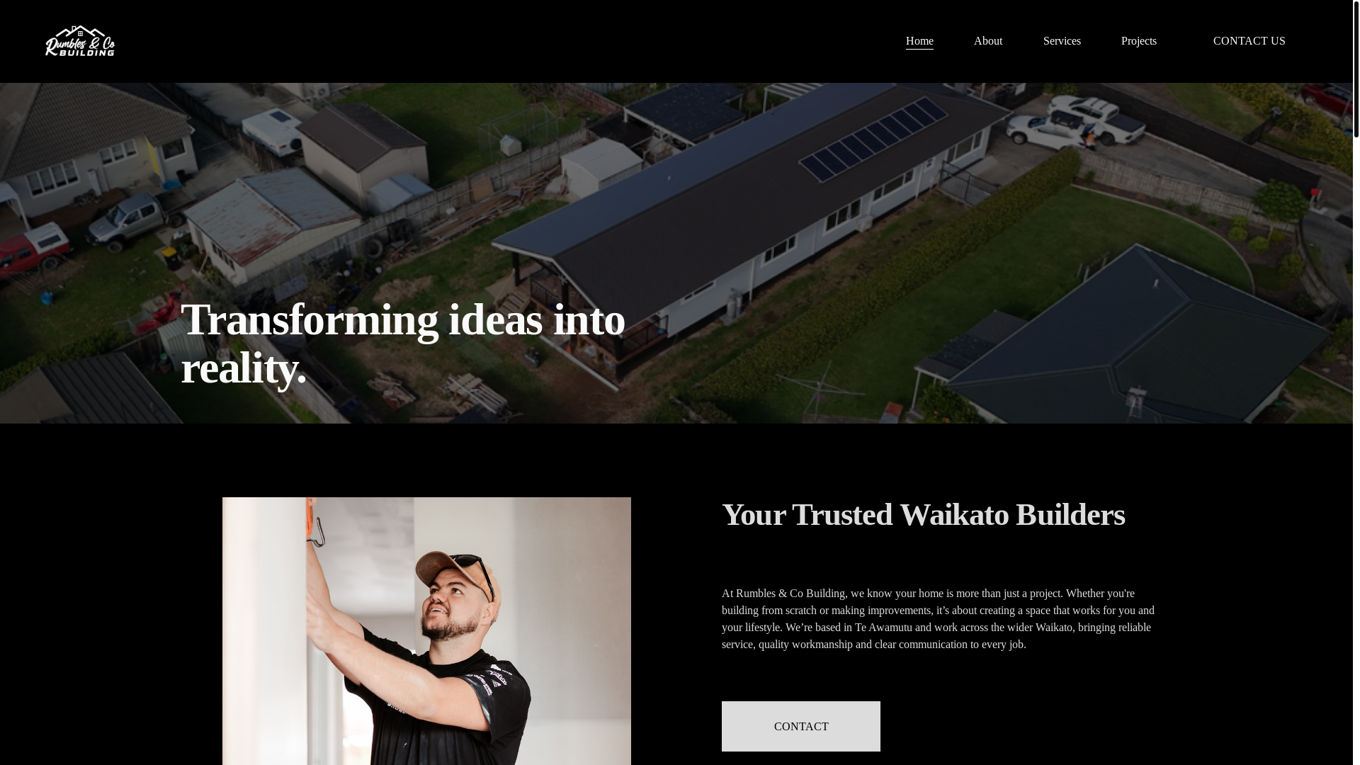 website screenshot of https://rumblesandco.co.nz/