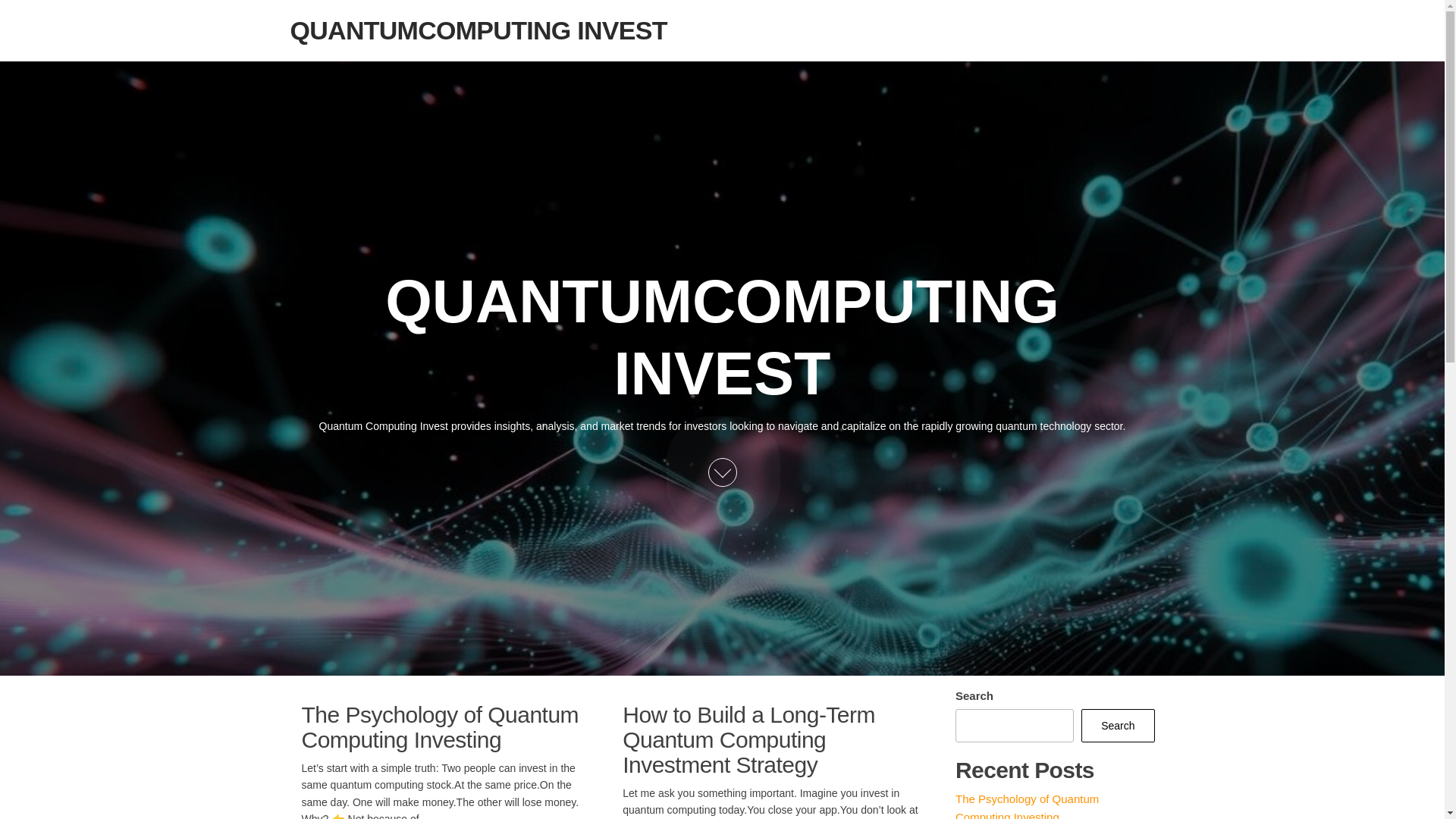 website screenshot of https://quantumcomputinginvest.com/