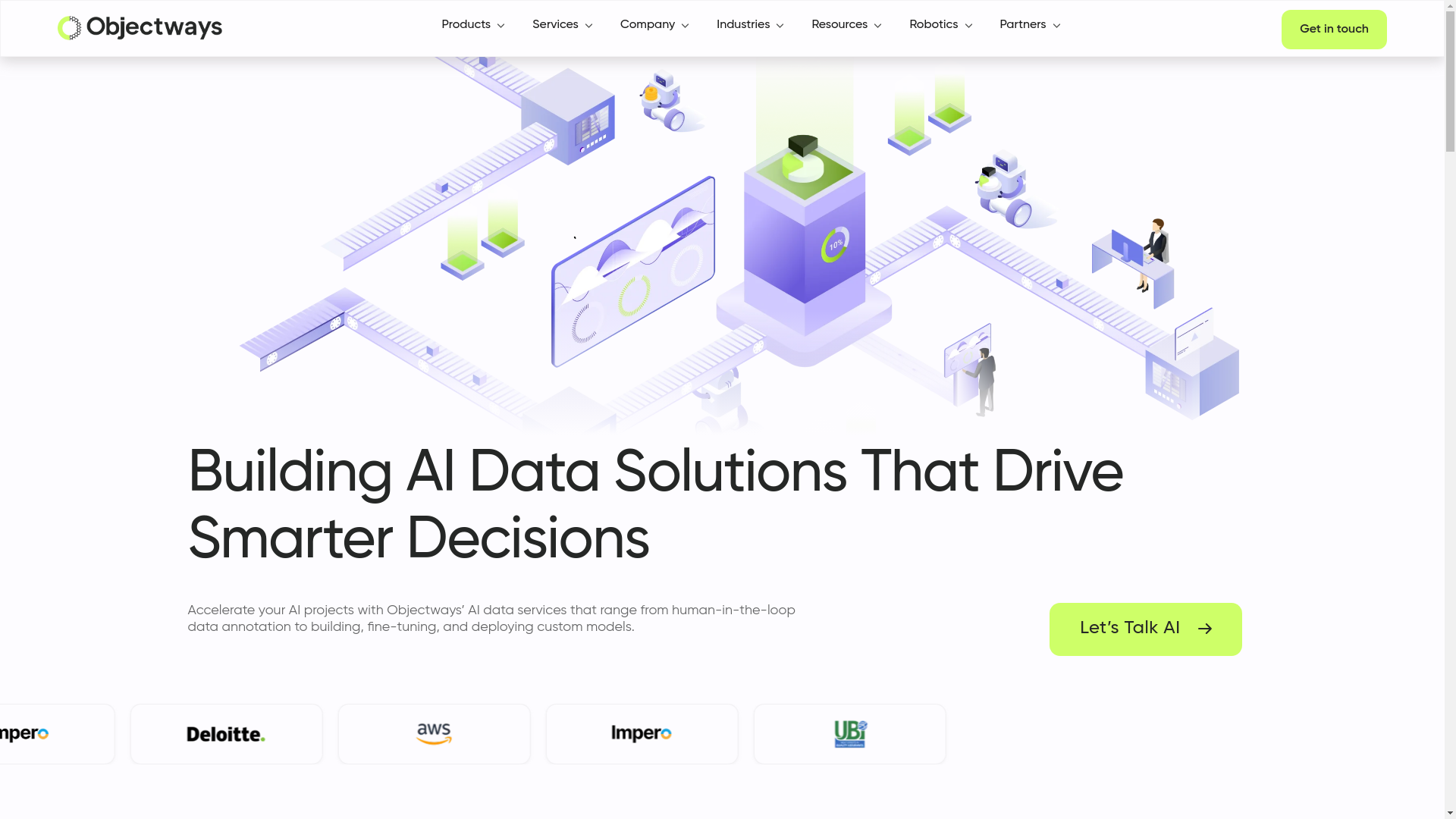 website screenshot of https://exploreobjectways.com/
