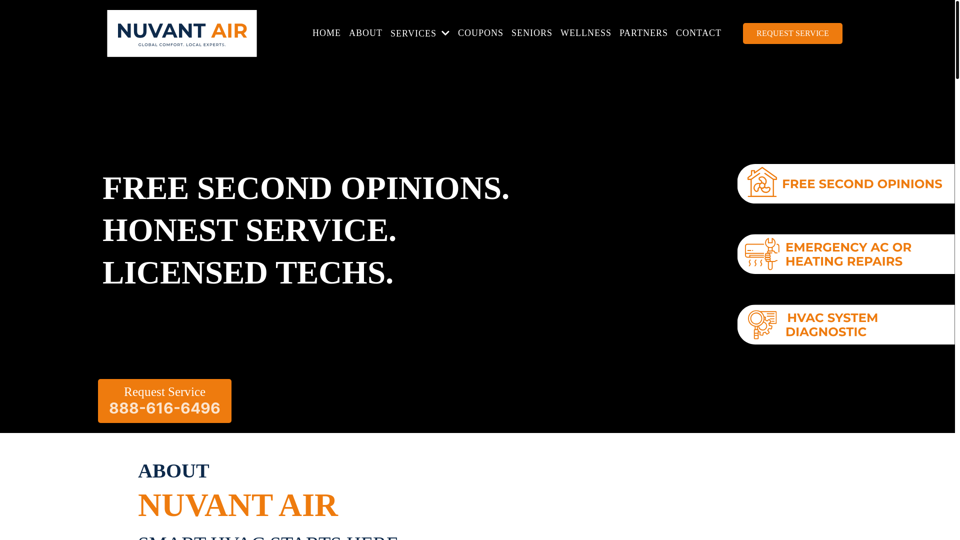website screenshot of https://nuvantelectric.com/