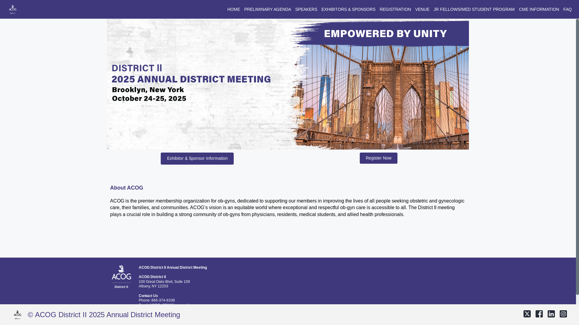 website screenshot of https://ssw-acog-district-ii-2025-annual-district-meeting-109-20.pages.dev/