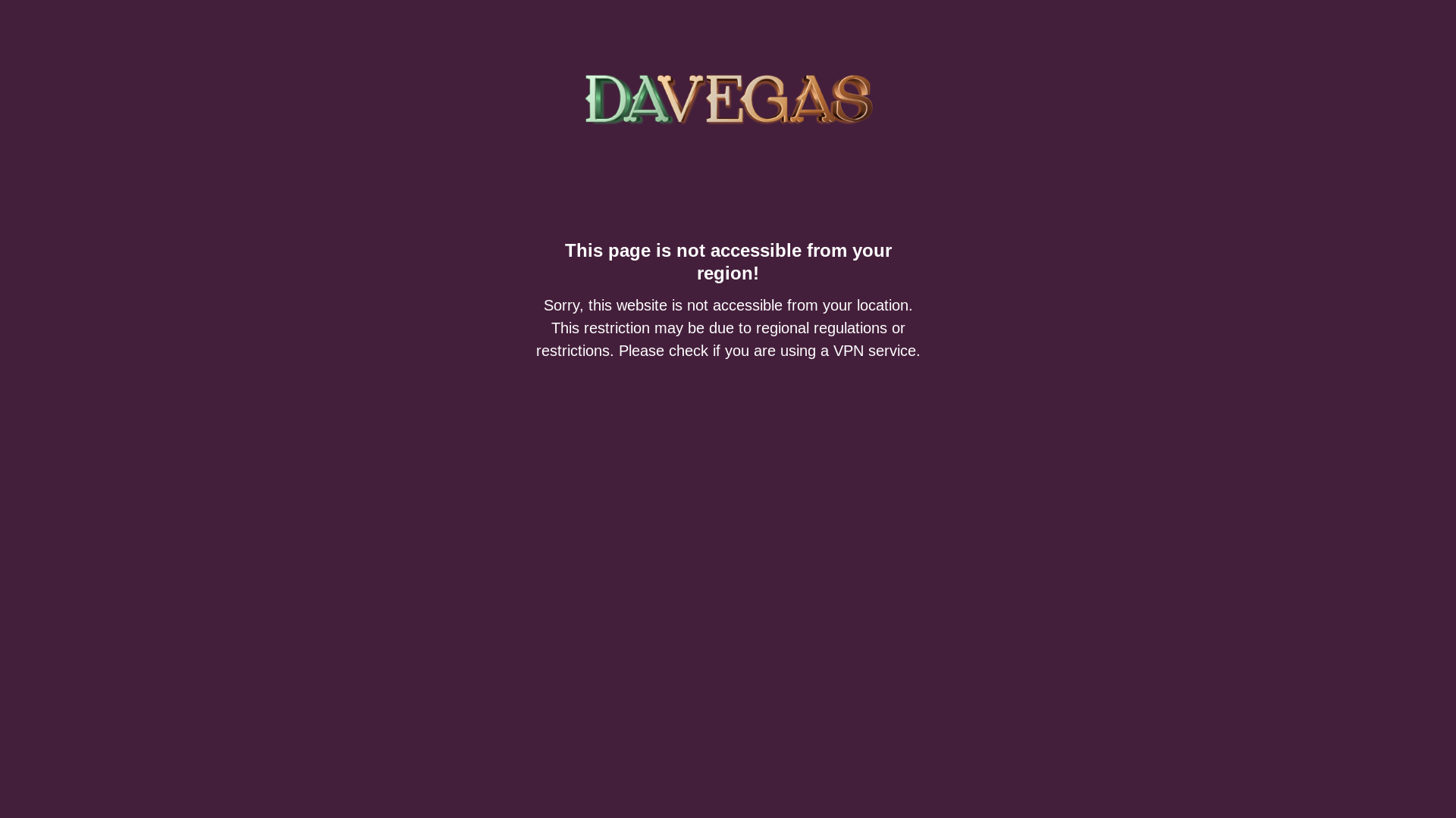 website screenshot of https://davegas131.com/