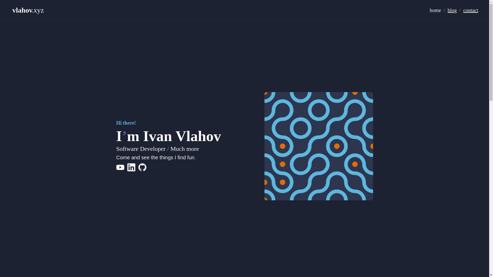 website screenshot of https://vlahov-xyz.pages.dev/